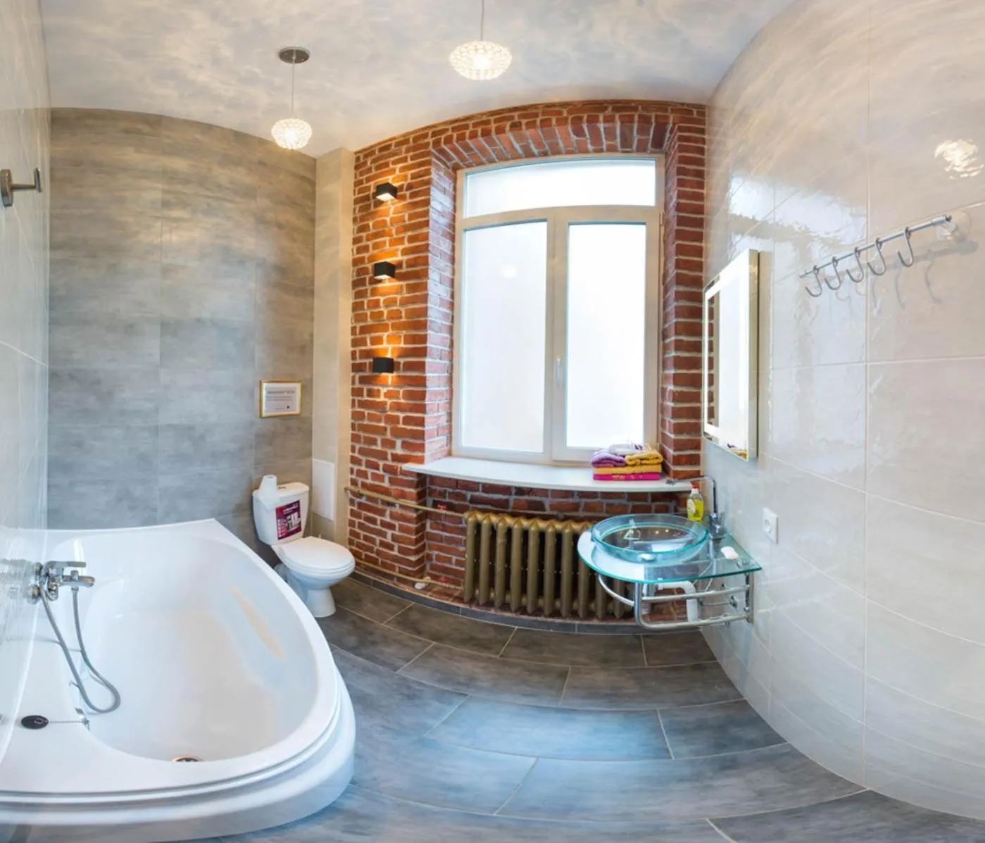 Bathroom in Apartments in Kharkiv Center - Darvina str. 17/1