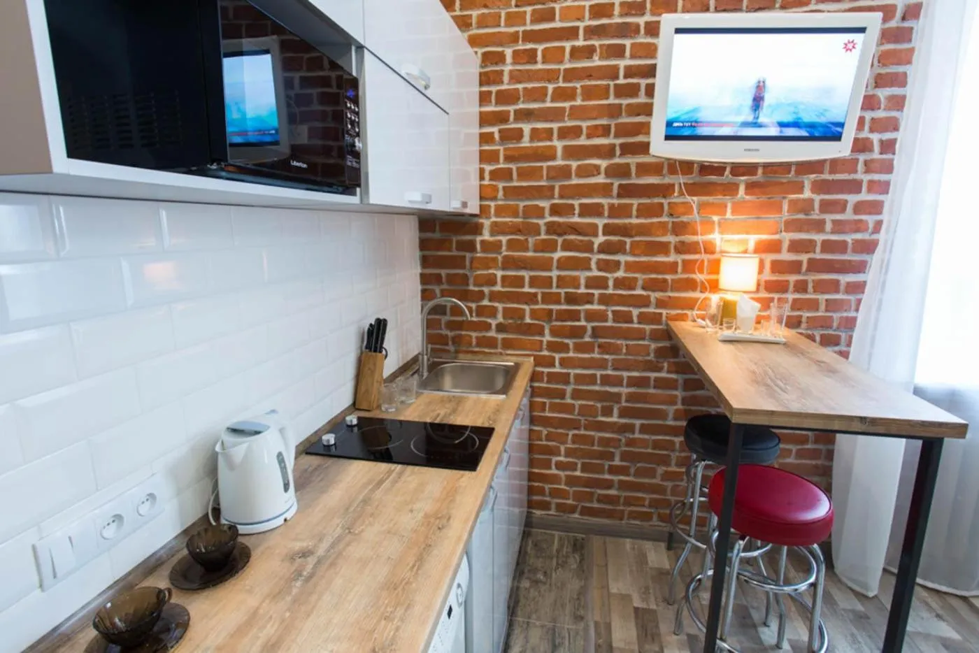 TV and multimedia in Apartments in Kharkiv Center - Darvina str. 17/1