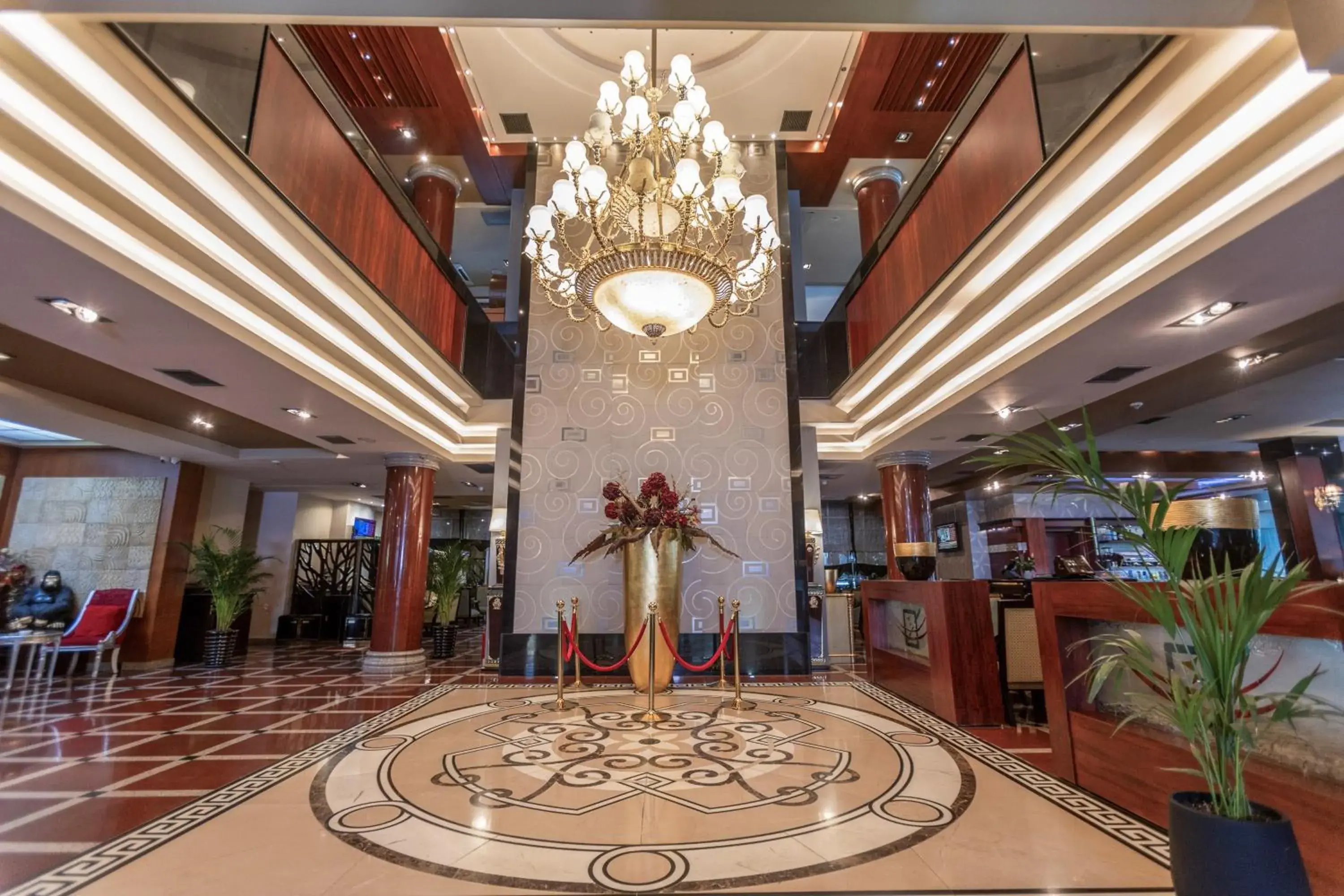 Lobby or reception in Shkoder Grand Hotel Europa, Affiliated by Melia Lobby or reception in Shkoder Grand Hotel Europa, Affiliated by Melia