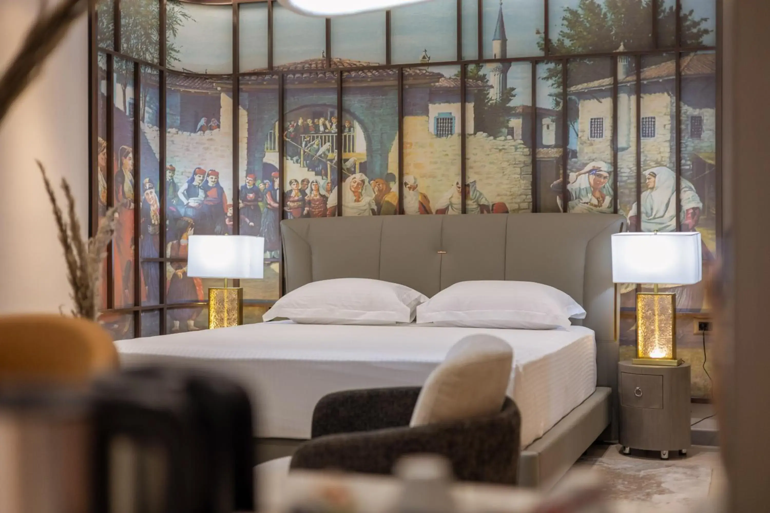 Bed in Shkoder Grand Hotel Europa, Affiliated by Melia Bed in Shkoder Grand Hotel Europa, Affiliated by Melia