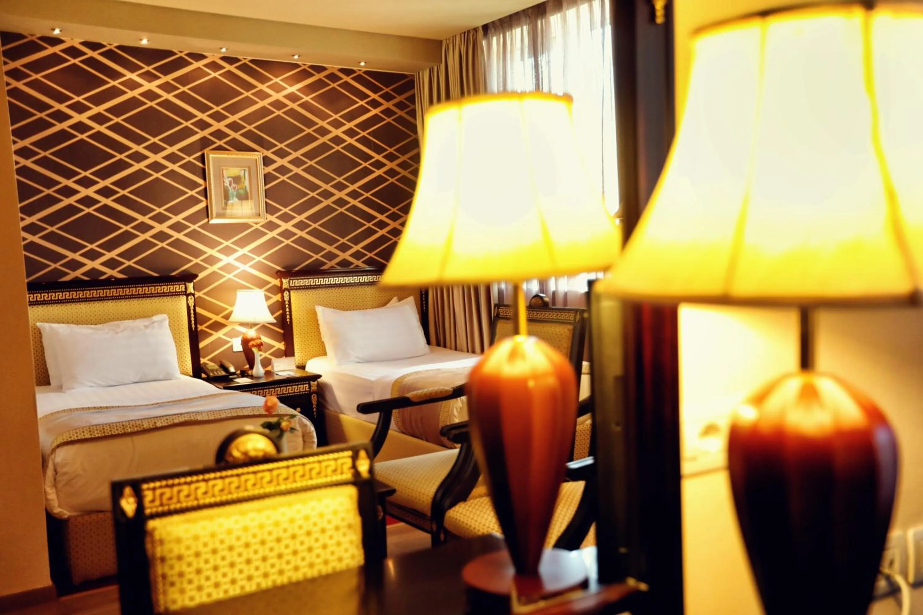 Twin Room in Shkoder Grand Hotel Europa, Affiliated by Melia