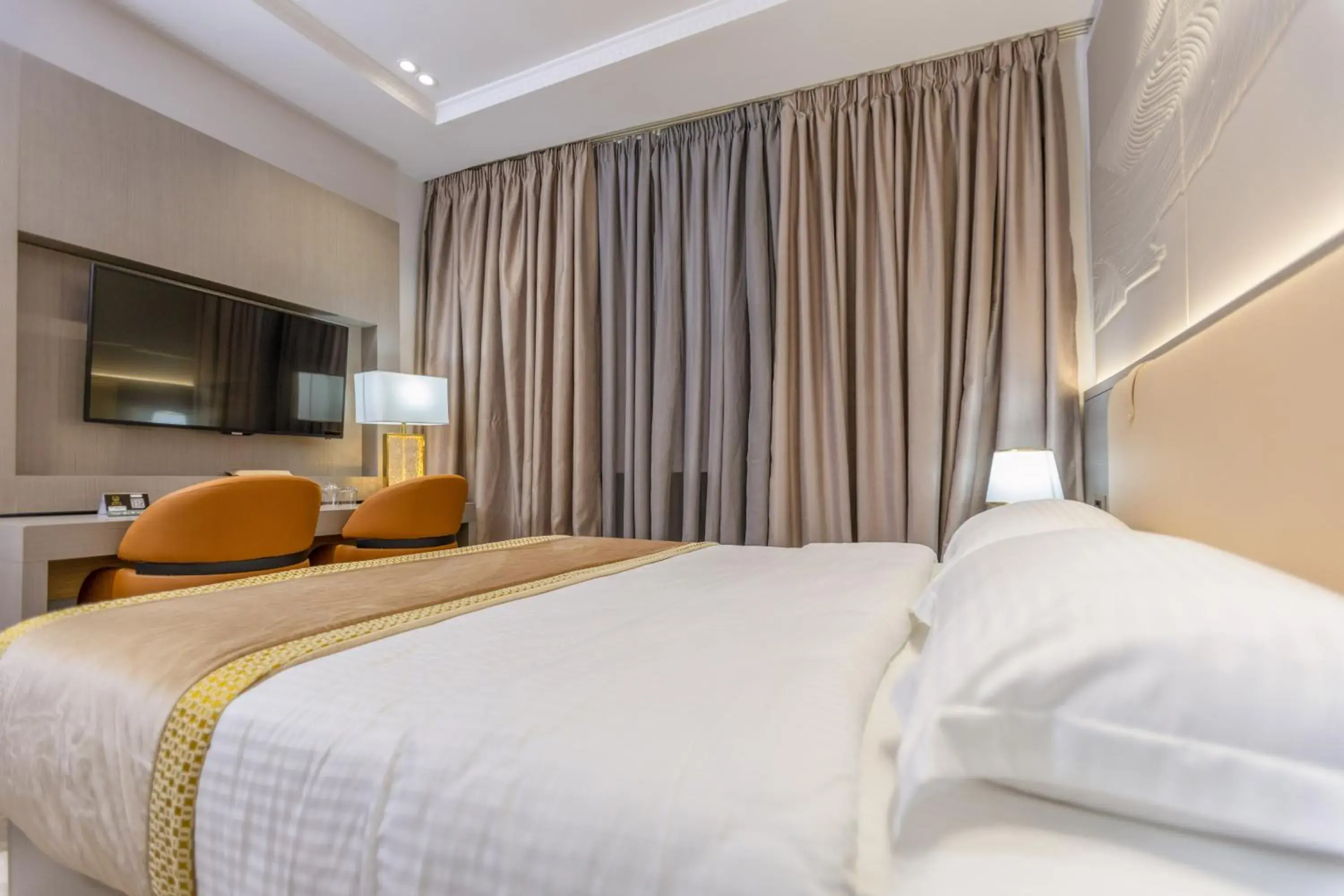 Bed in Shkoder Grand Hotel Europa, Affiliated by Melia Bed in Shkoder Grand Hotel Europa, Affiliated by Melia