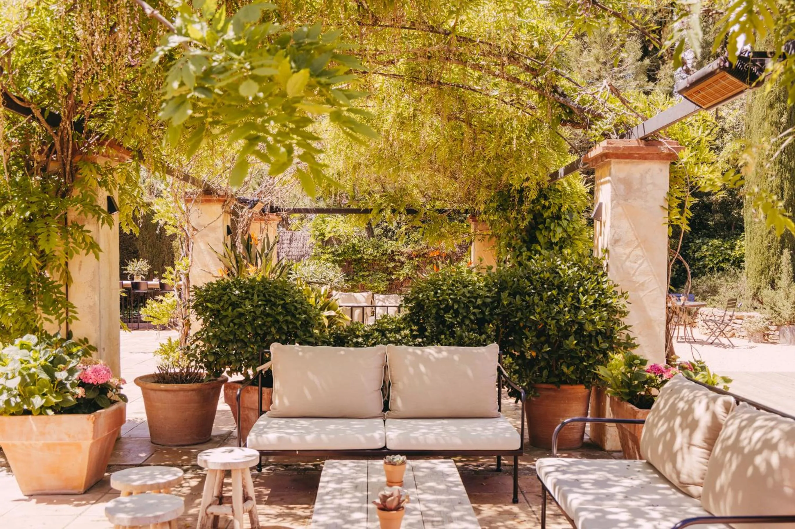 Balcony/Terrace in Mas de Torrent Hotel & Spa, Relais & Châteaux