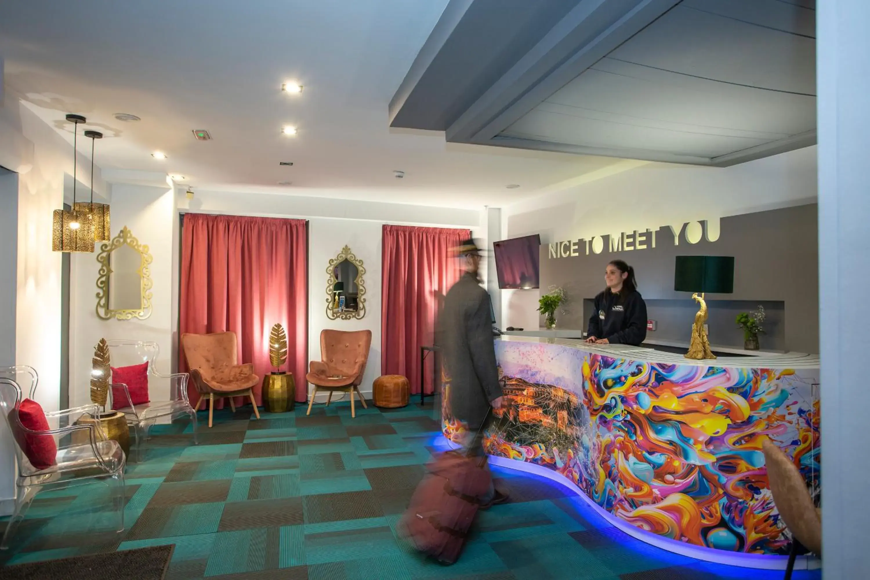 Lobby or reception in Casual Ilbira Granada Lobby or reception in Casual Ilbira Granada