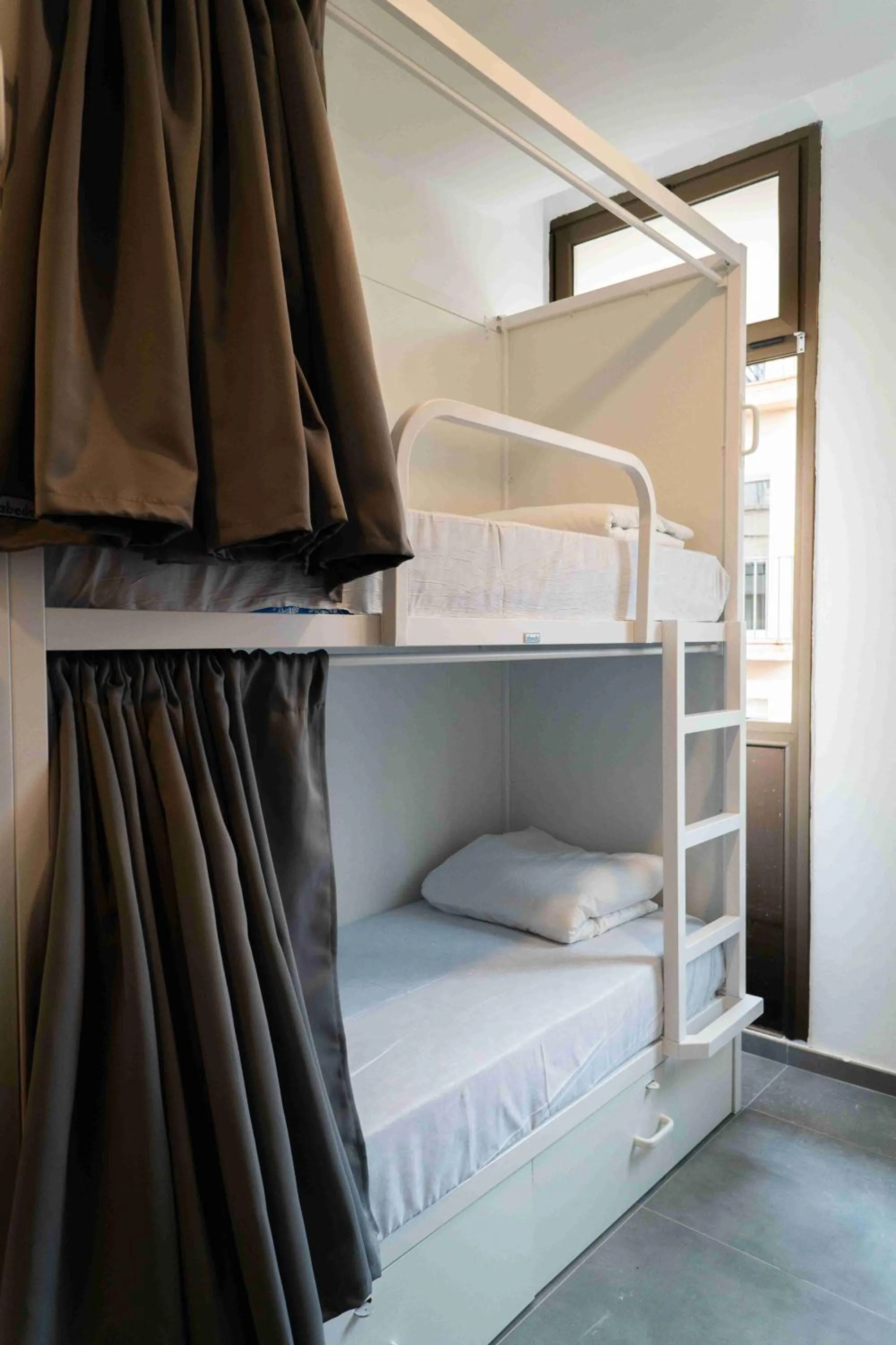 Bed in Sea Hostel Barcelona