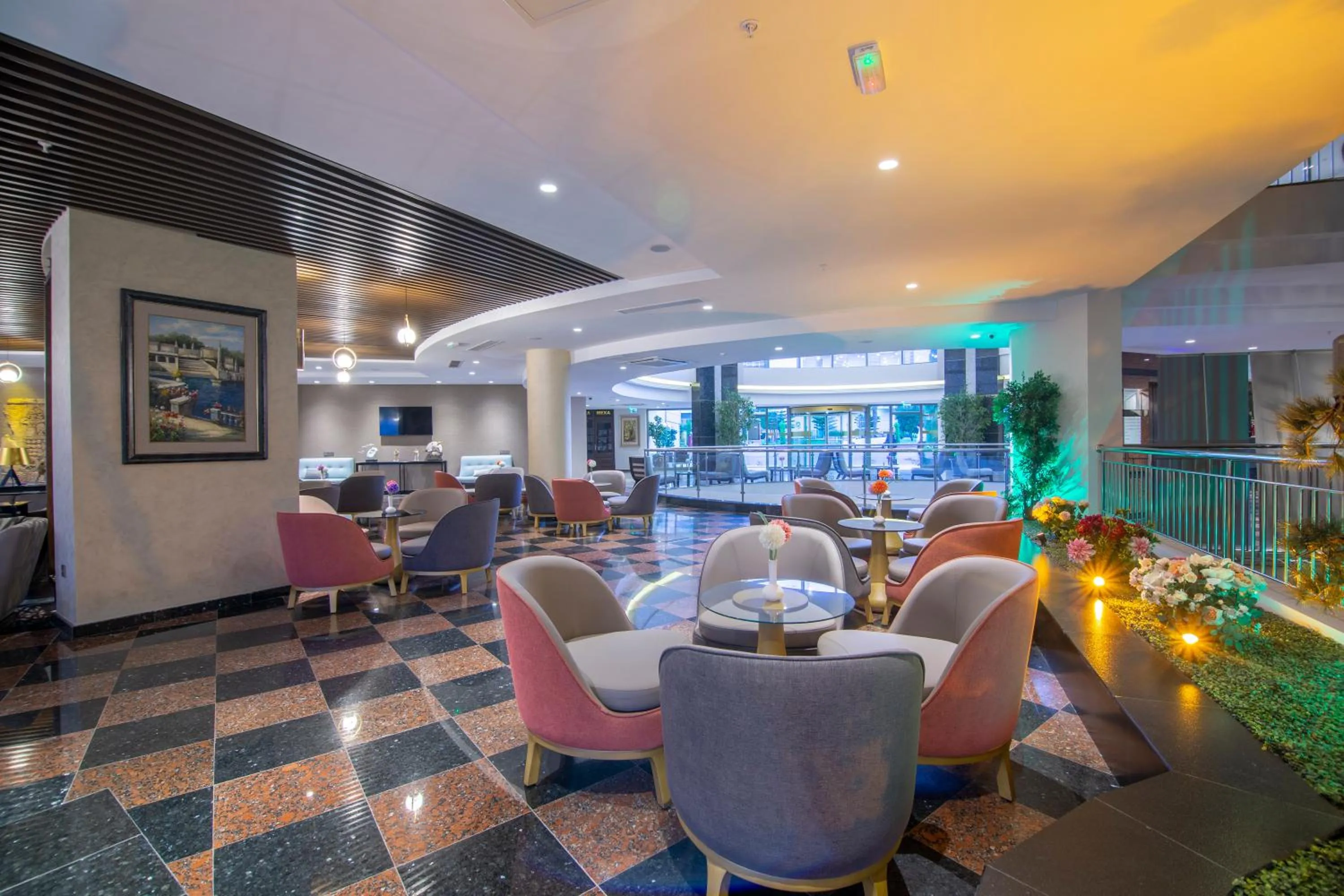 Lobby or reception in Fame Residence Goynuk