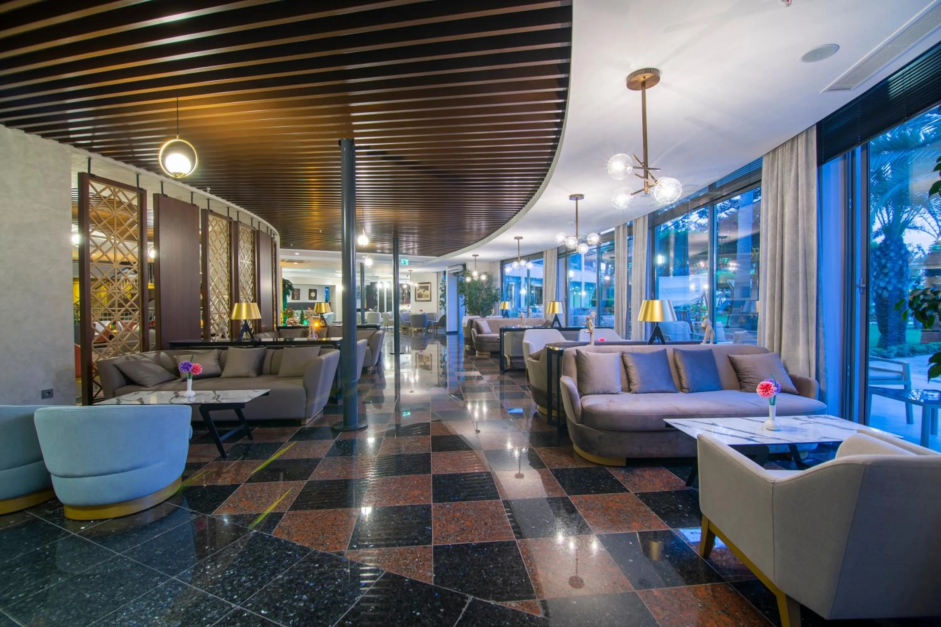 Lobby or reception in Fame Residence Goynuk