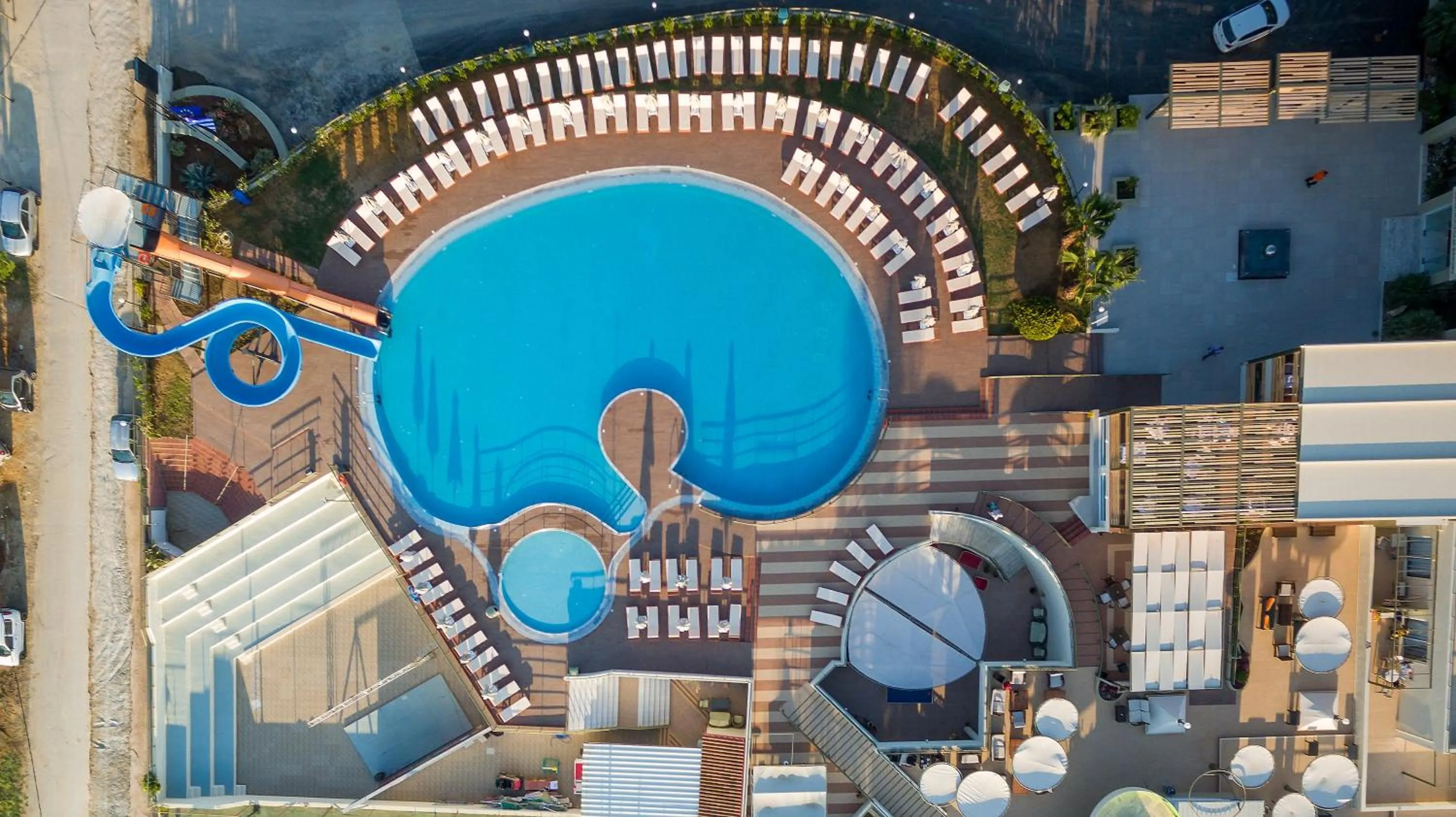 Bird's eye view in Georgioupolis Resort & Aqua Park