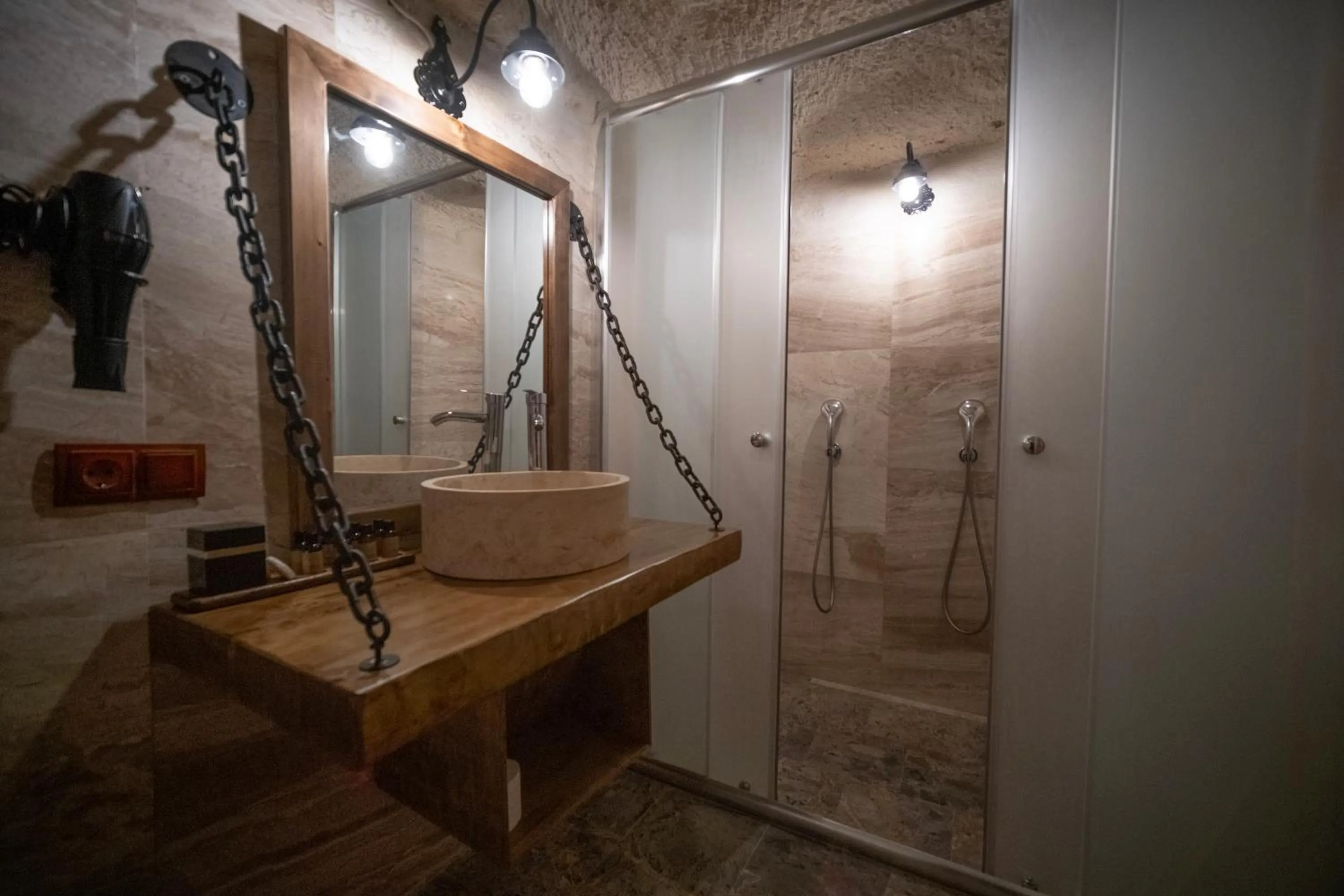 Bathroom in Urgup Evi Cave Hotel