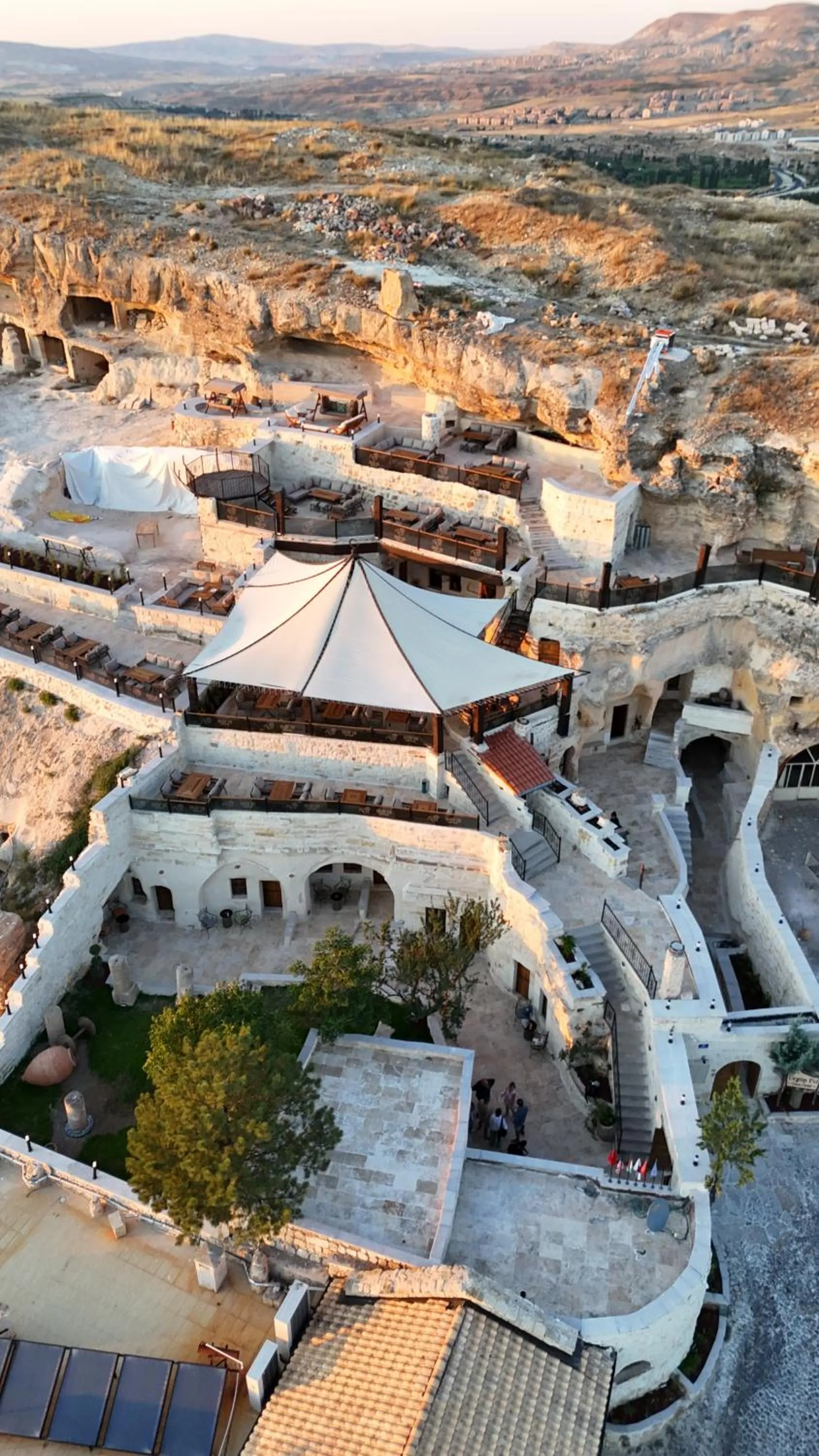 Property building in Urgup Evi Cave Hotel