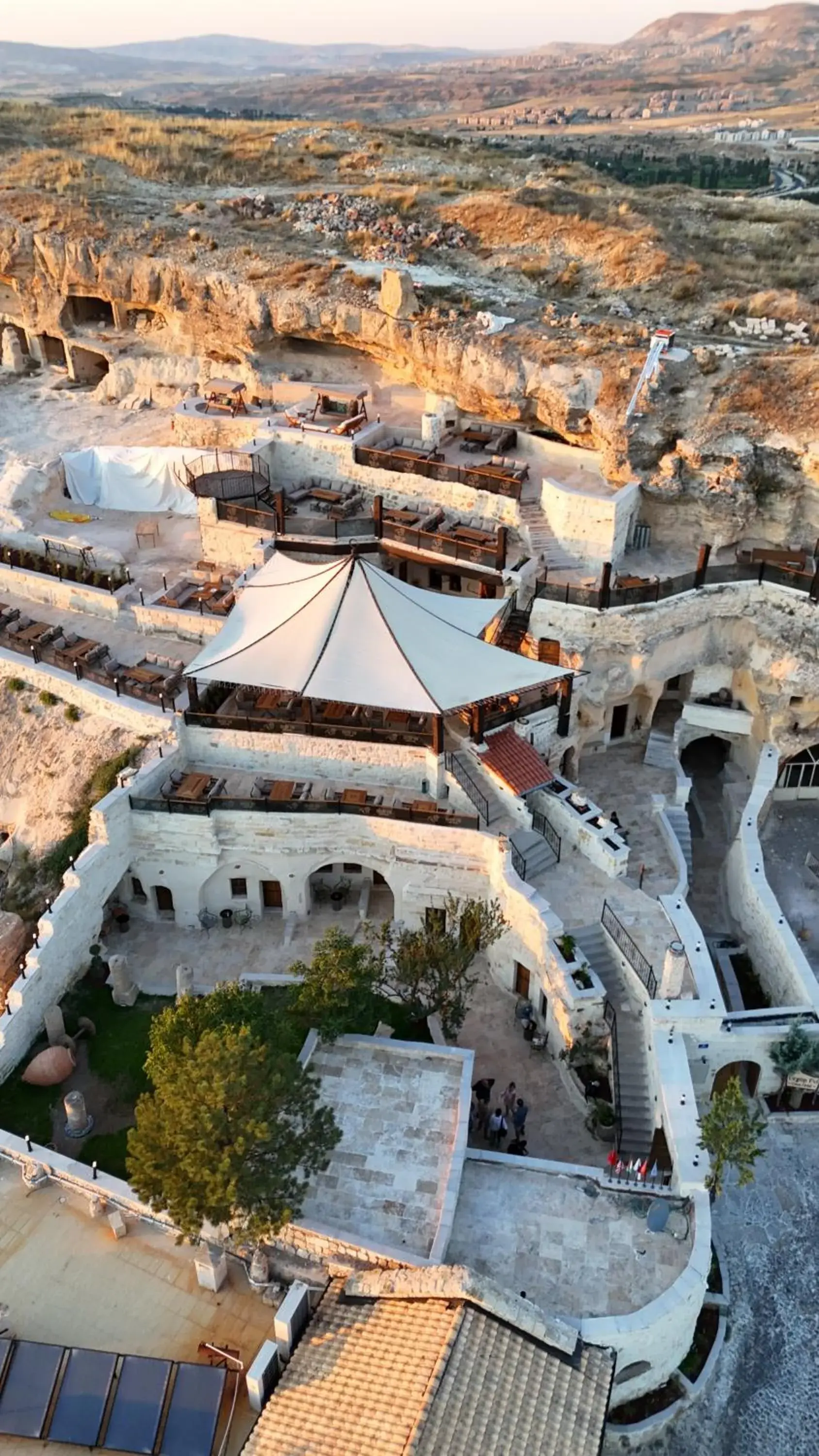 Property building in Urgup Evi Cave Hotel Property building in Urgup Evi Cave Hotel