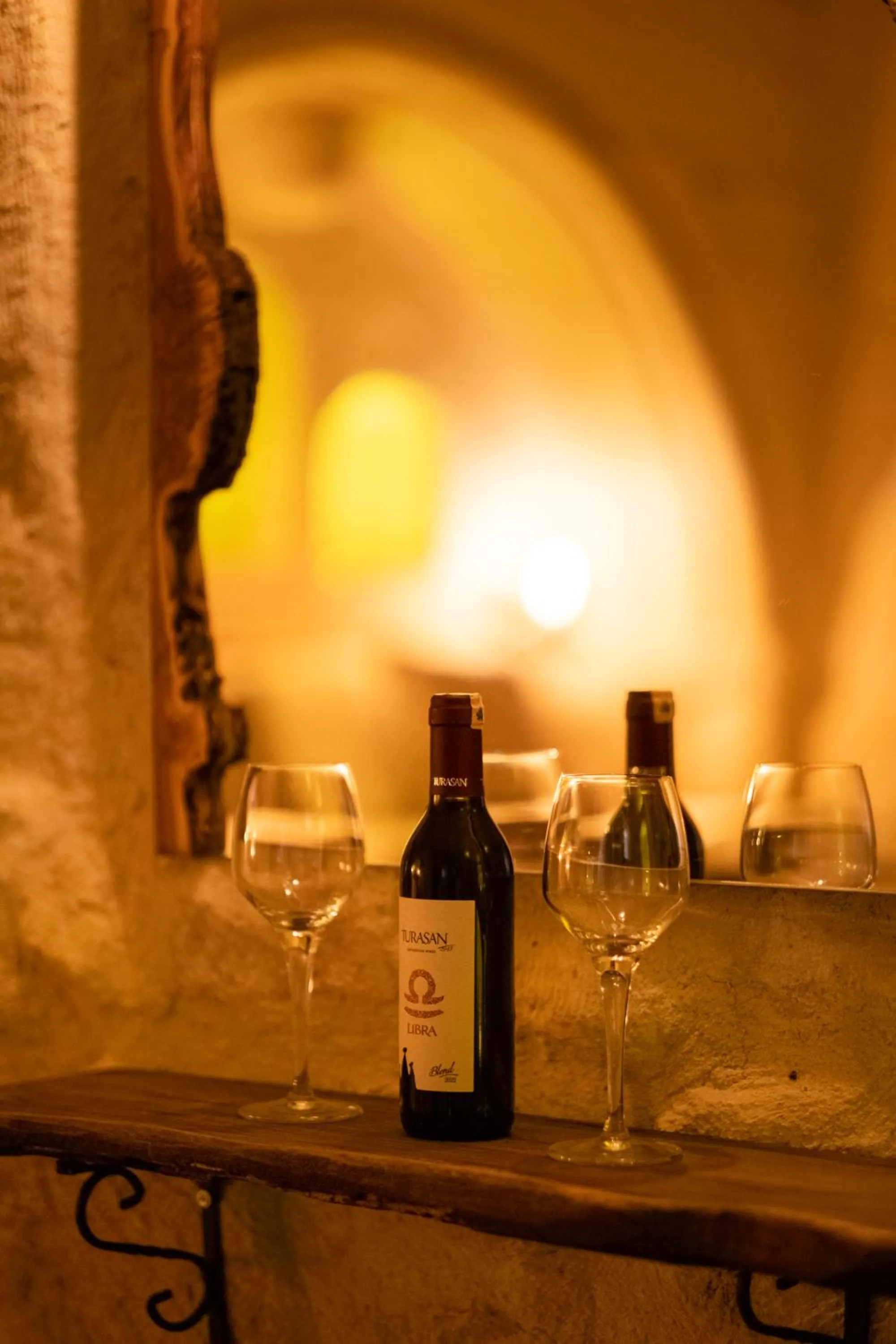 Drinks in Urgup Evi Cave Hotel