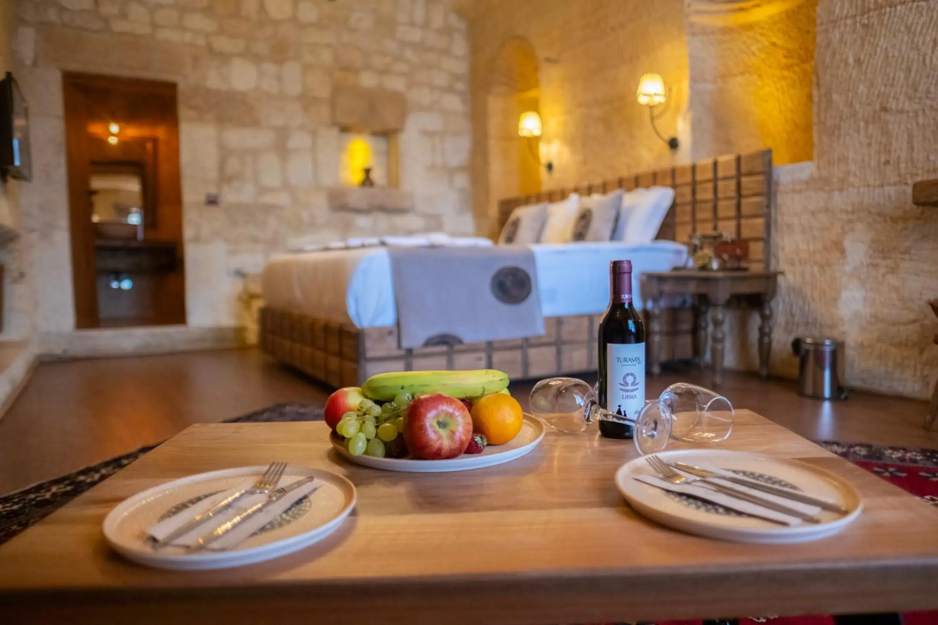 Food and drinks in Urgup Evi Cave Hotel Food and drinks in Urgup Evi Cave Hotel