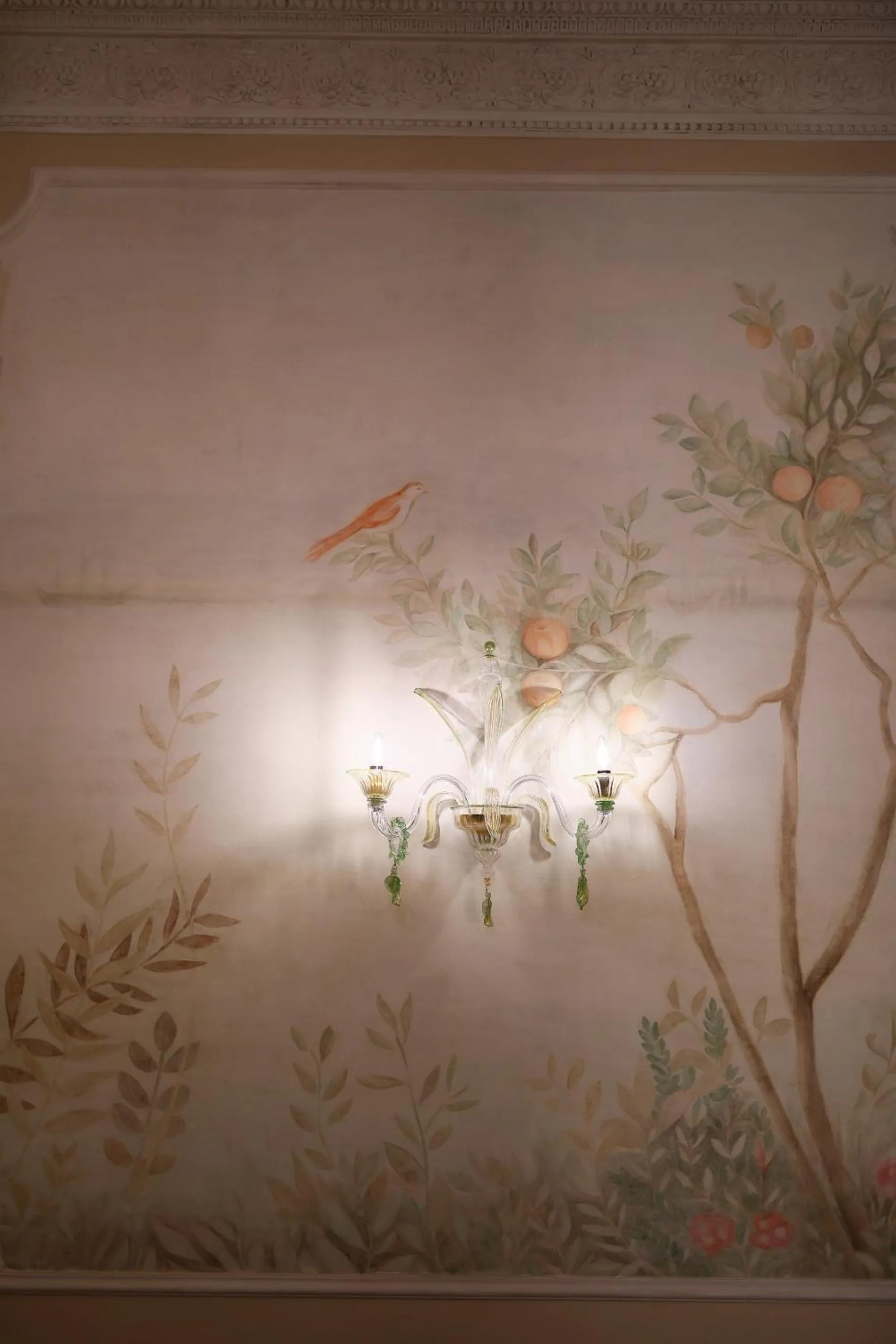 Decorative detail in Santa Croce Boutique Hotel