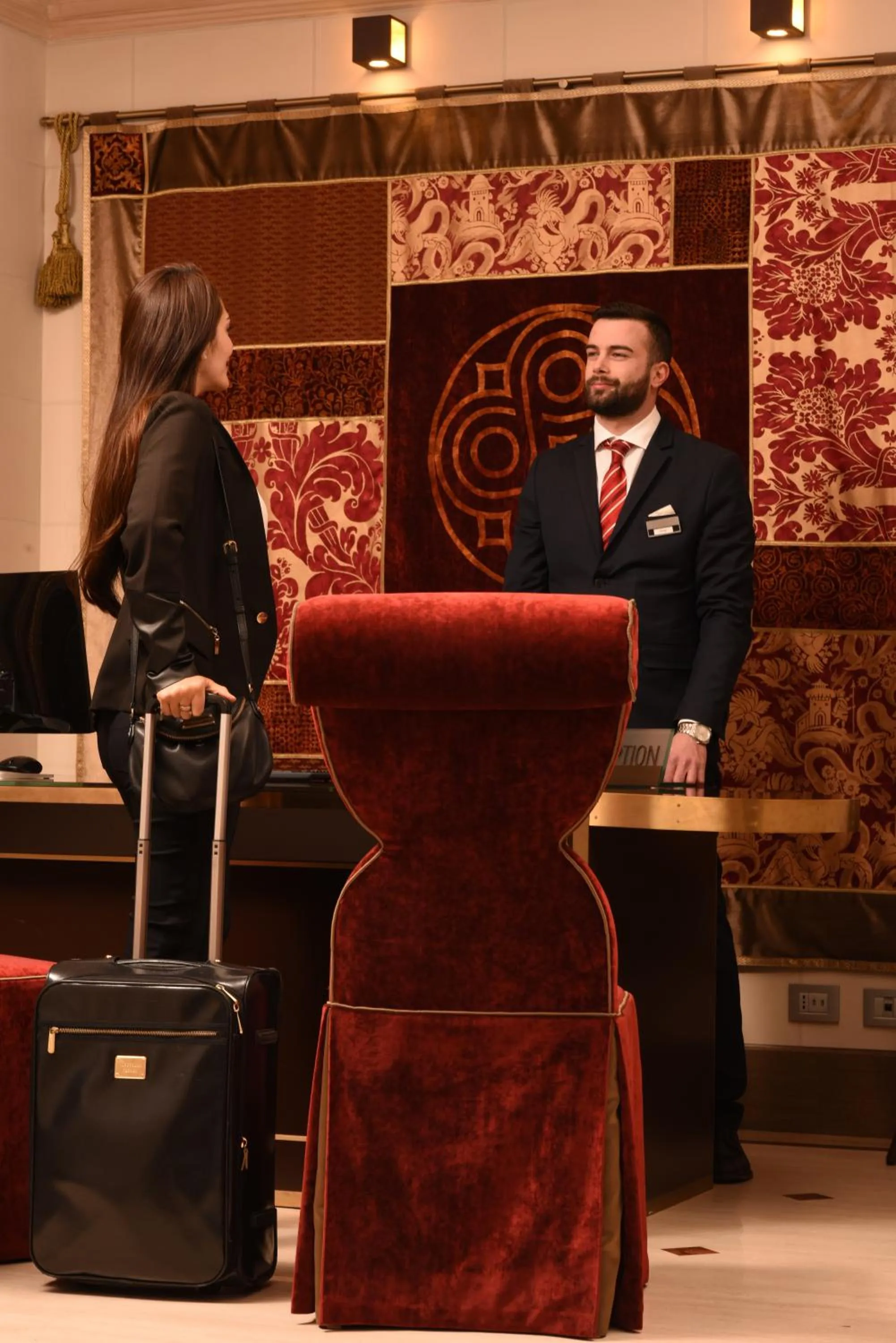 Lobby or reception in Santa Croce Boutique Hotel