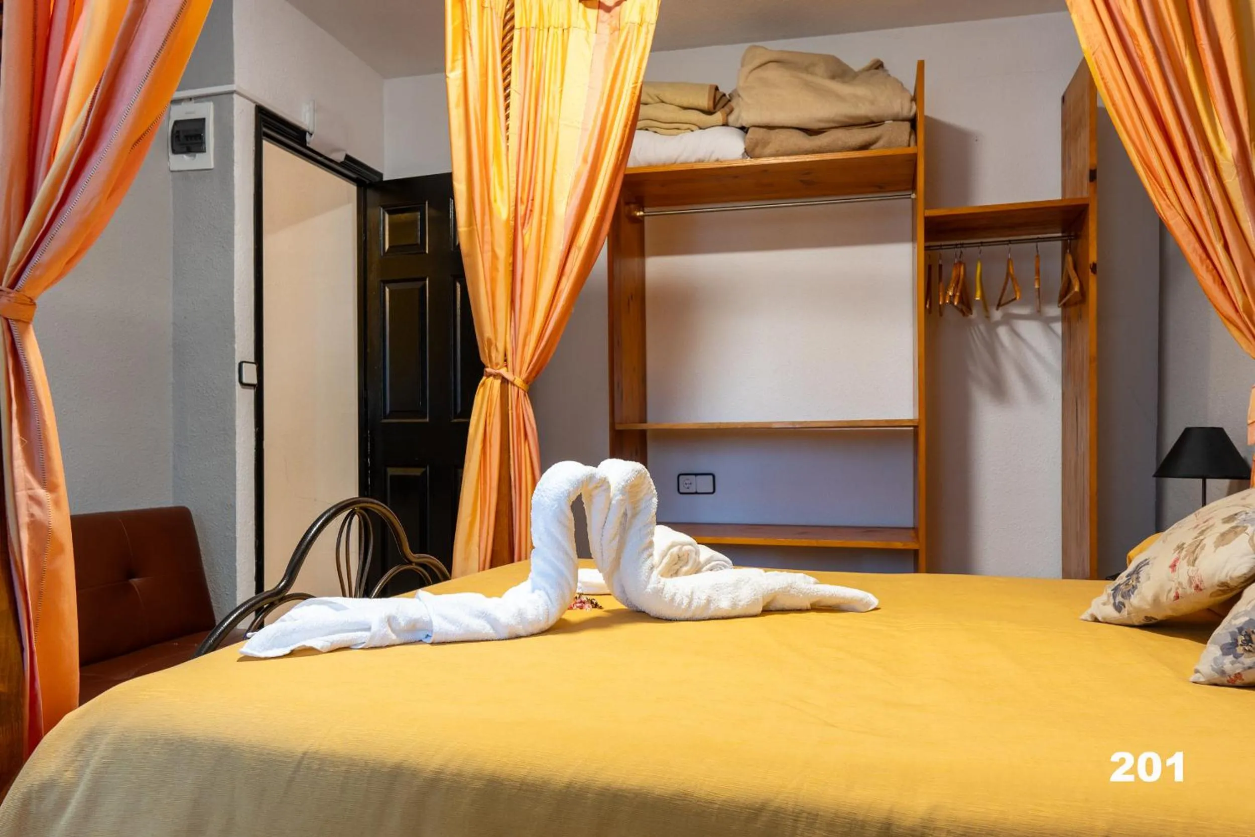 Bed in Hotel Uña Serranía Encantada