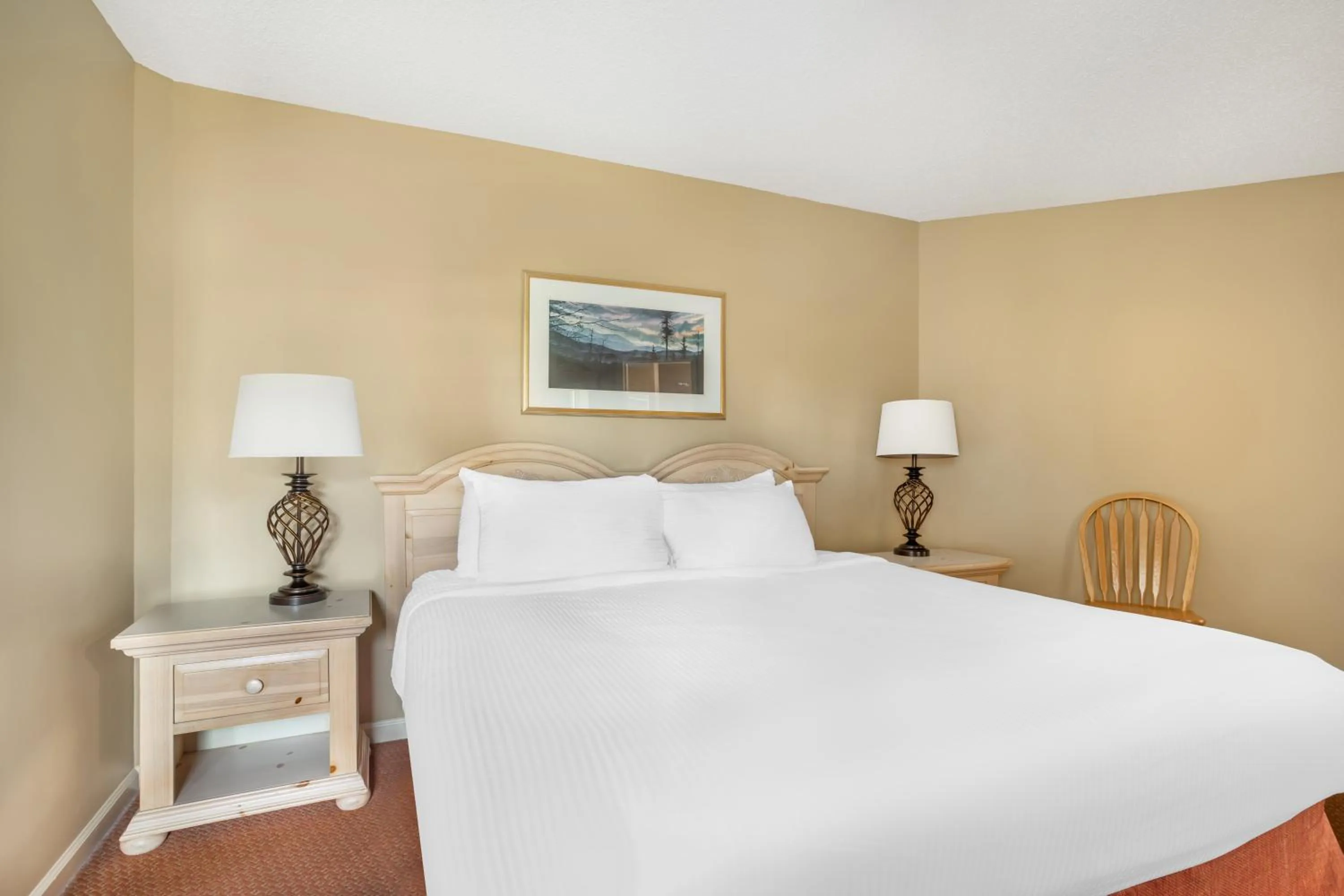 Bed in Sunrise Ridge Resort