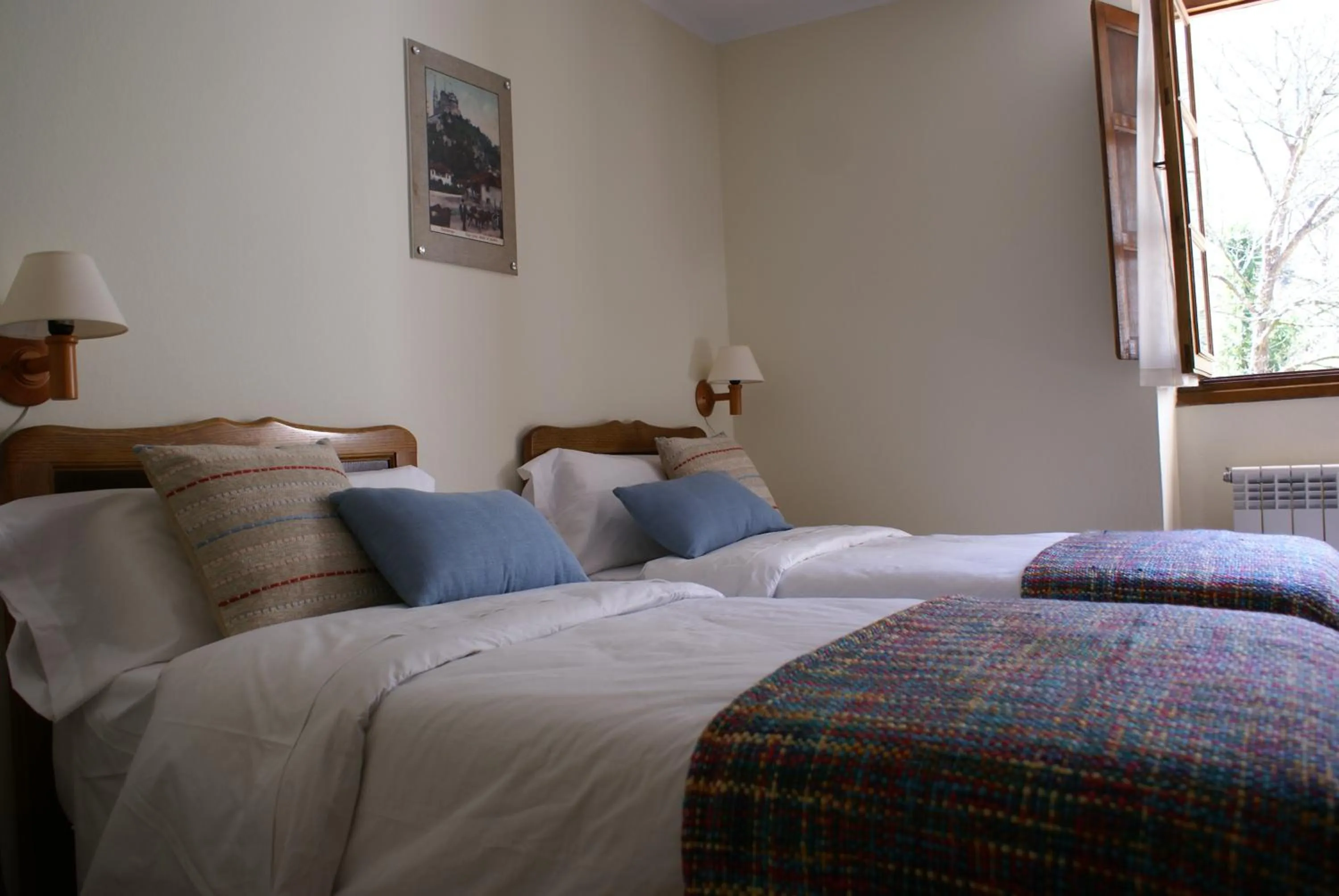 Bed in Casa Rural Priena