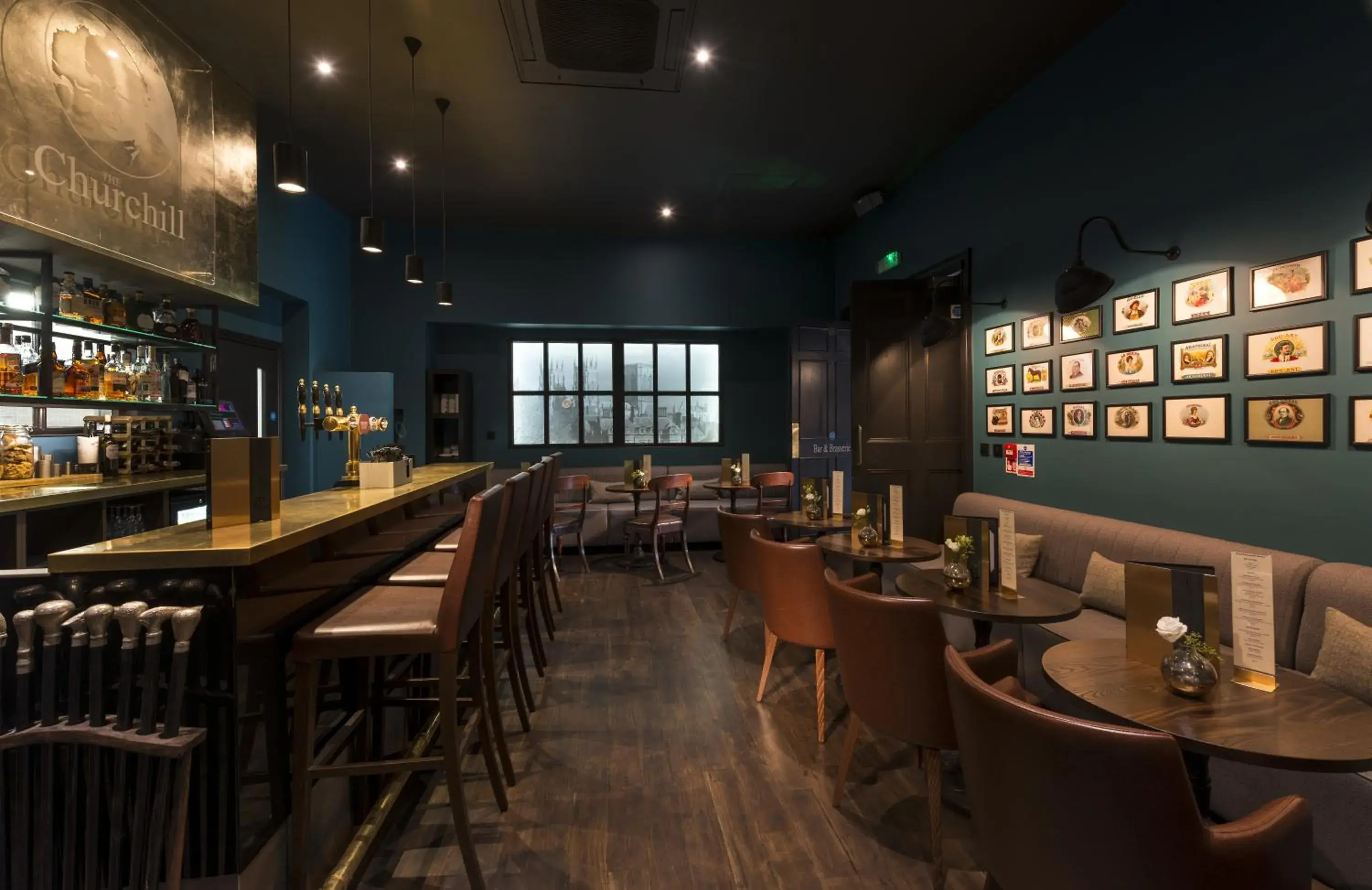 Lounge or bar in The Churchill Hotel Lounge or bar in The Churchill Hotel