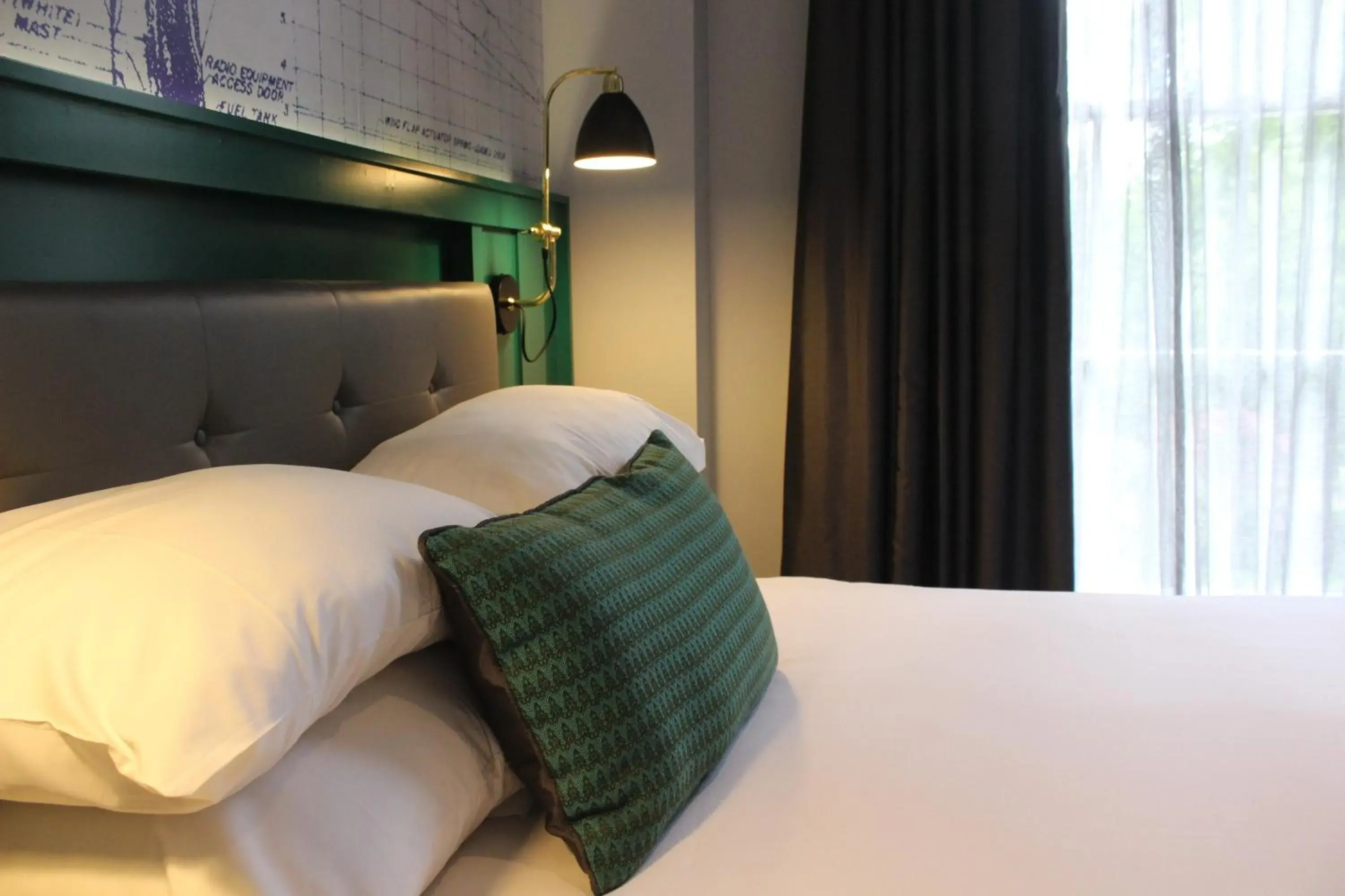 Bedroom, Bed in The Churchill Hotel Bedroom, Bed in The Churchill Hotel