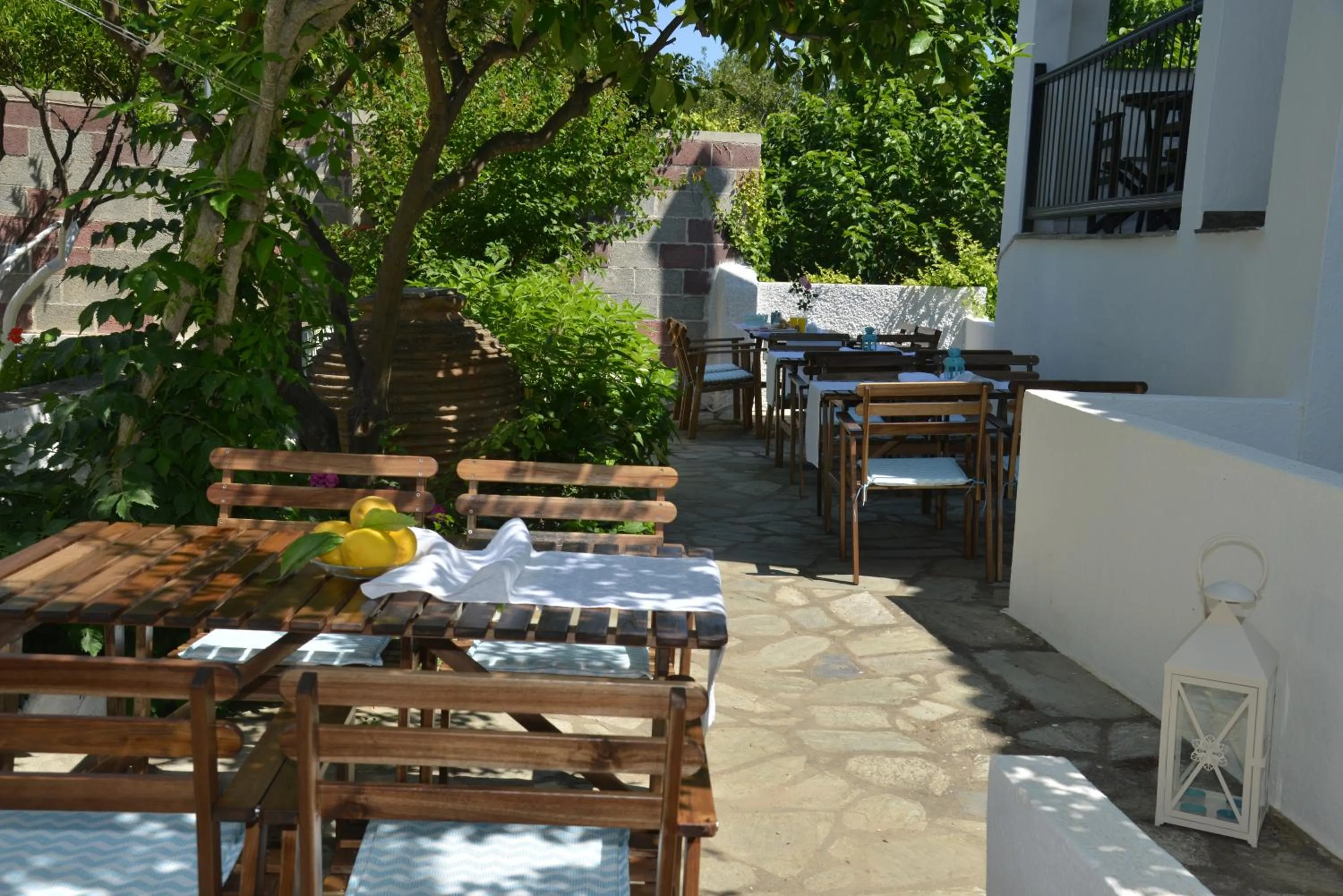 Patio in Hotel Anelli