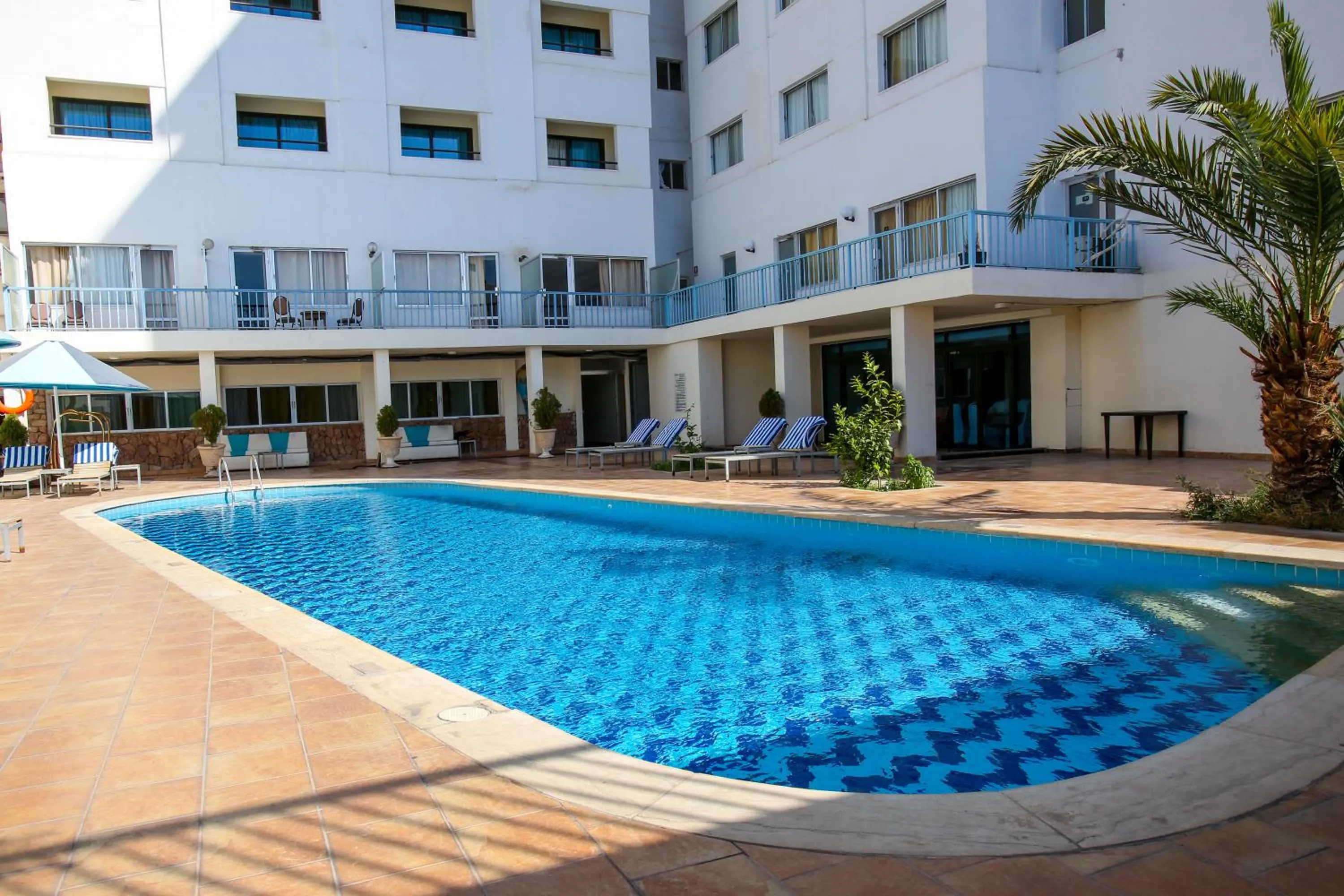 Swimming pool in Mina Hotel