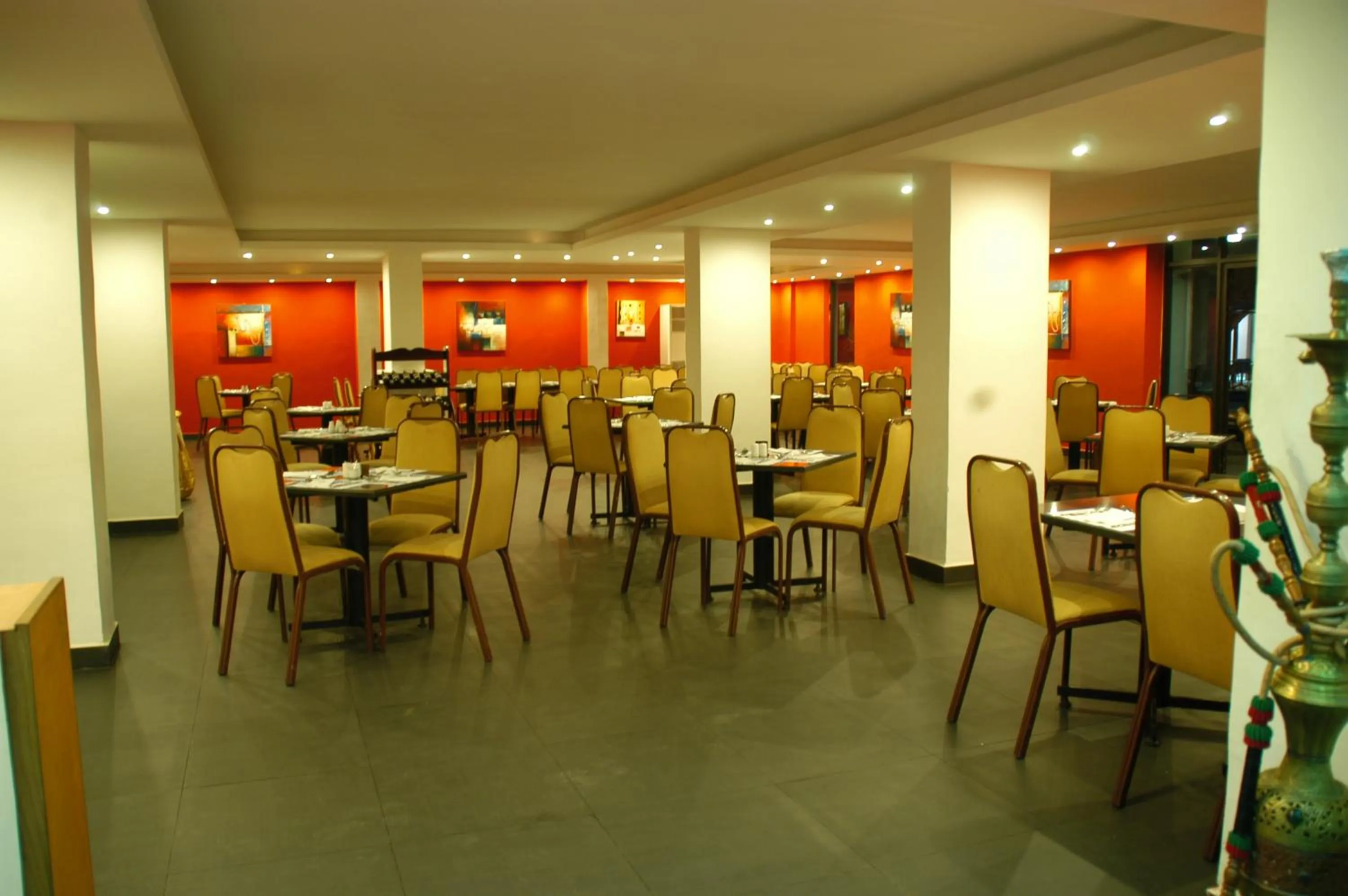 Buffet breakfast in Mina Hotel