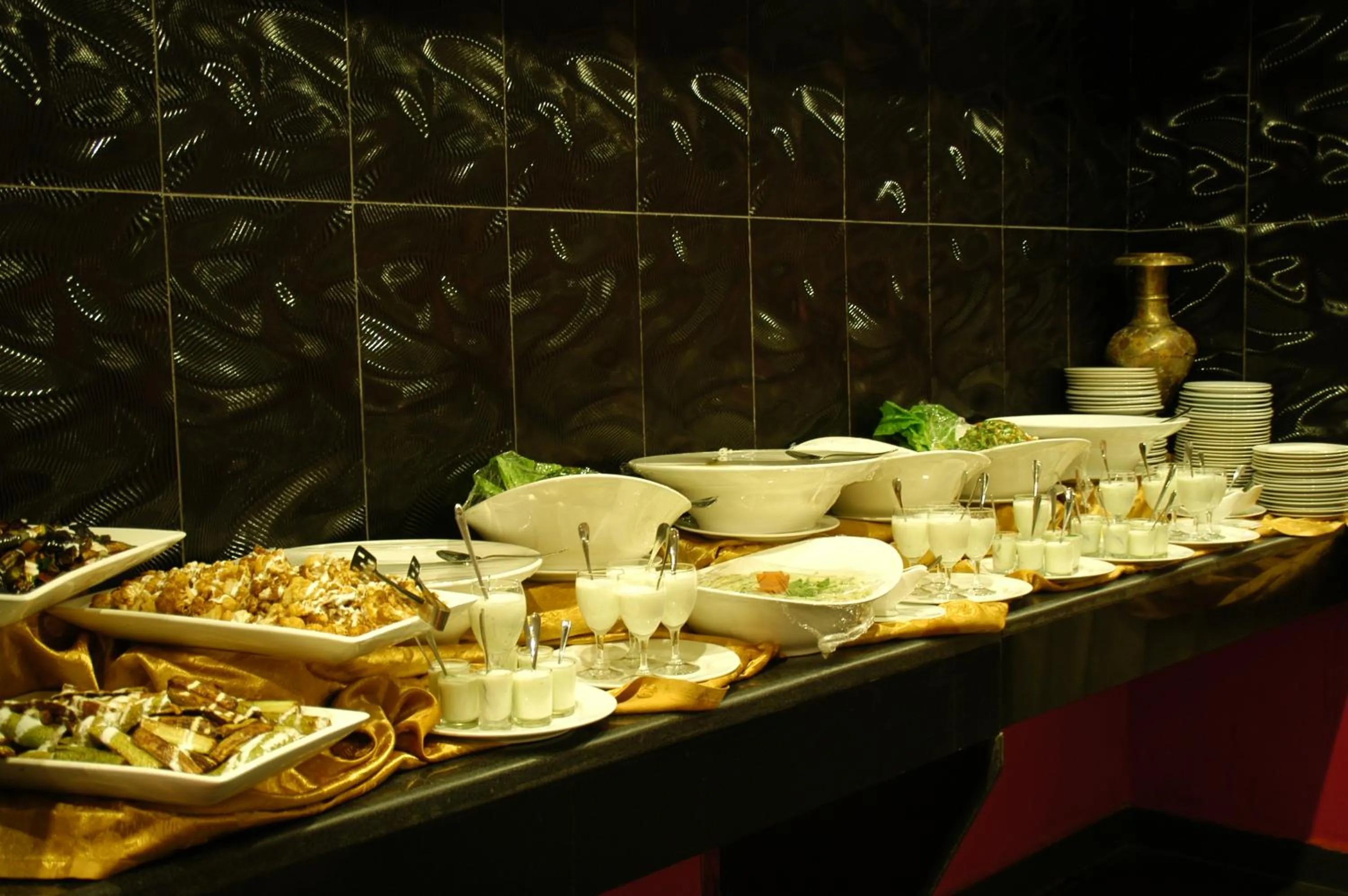 Food close-up in Mina Hotel
