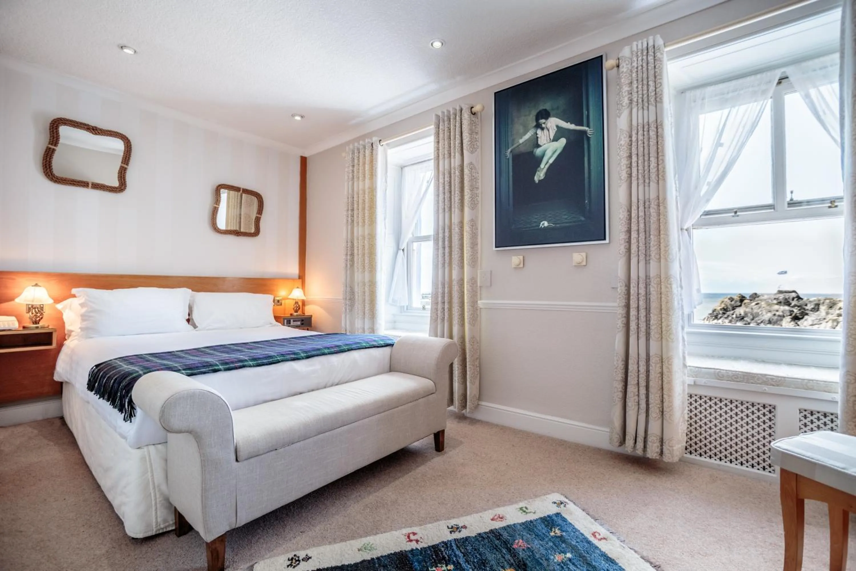 Photo of the whole room, Bed in The Waterfront