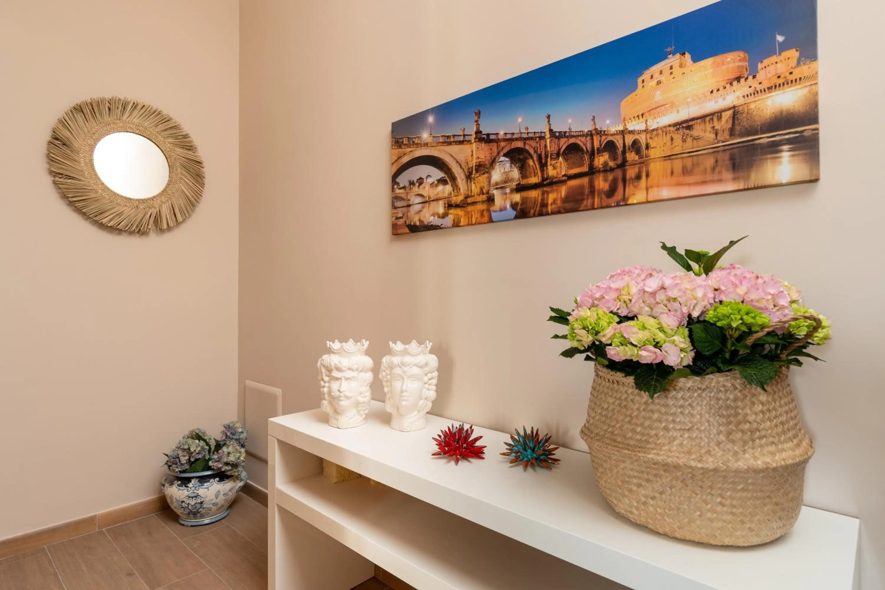 Lobby or reception in B&B Medusa