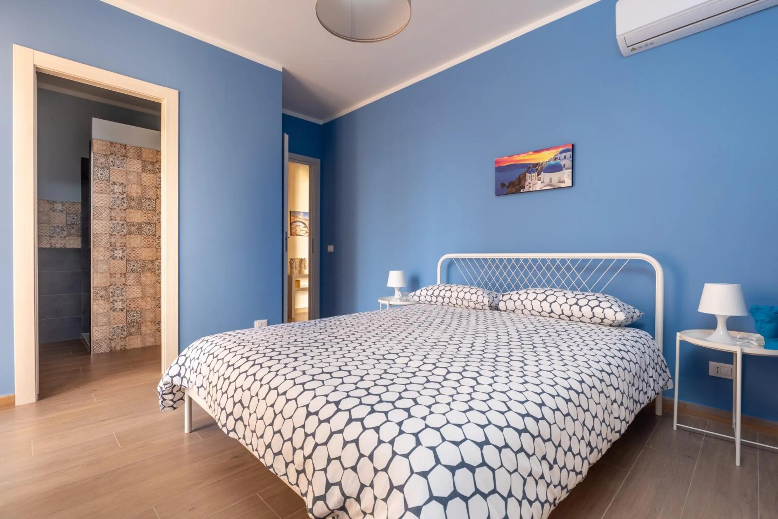 Photo of the whole room, Bed in B&B Medusa