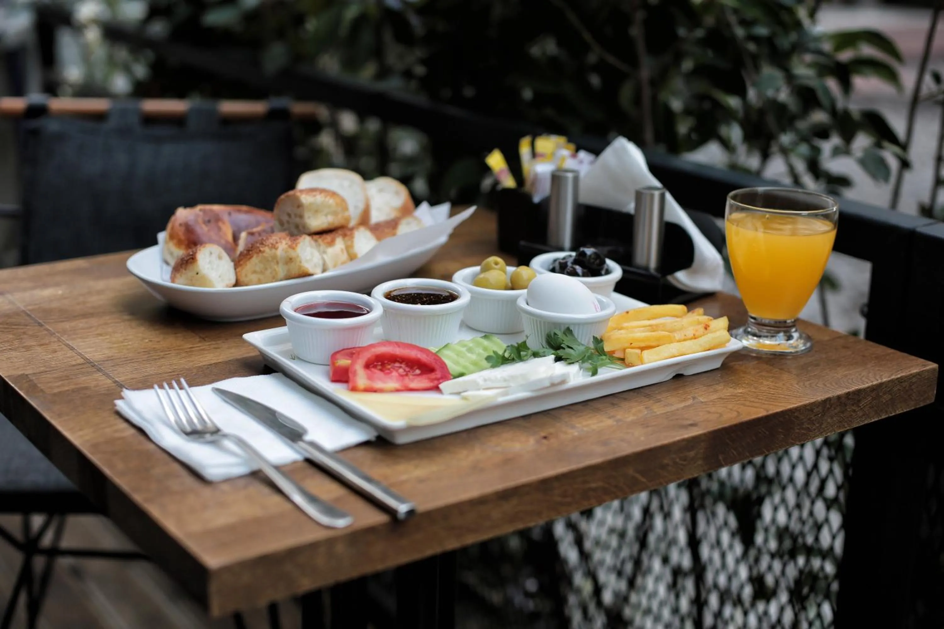 American breakfast in Sirkeci Ersu Hotel & SPA