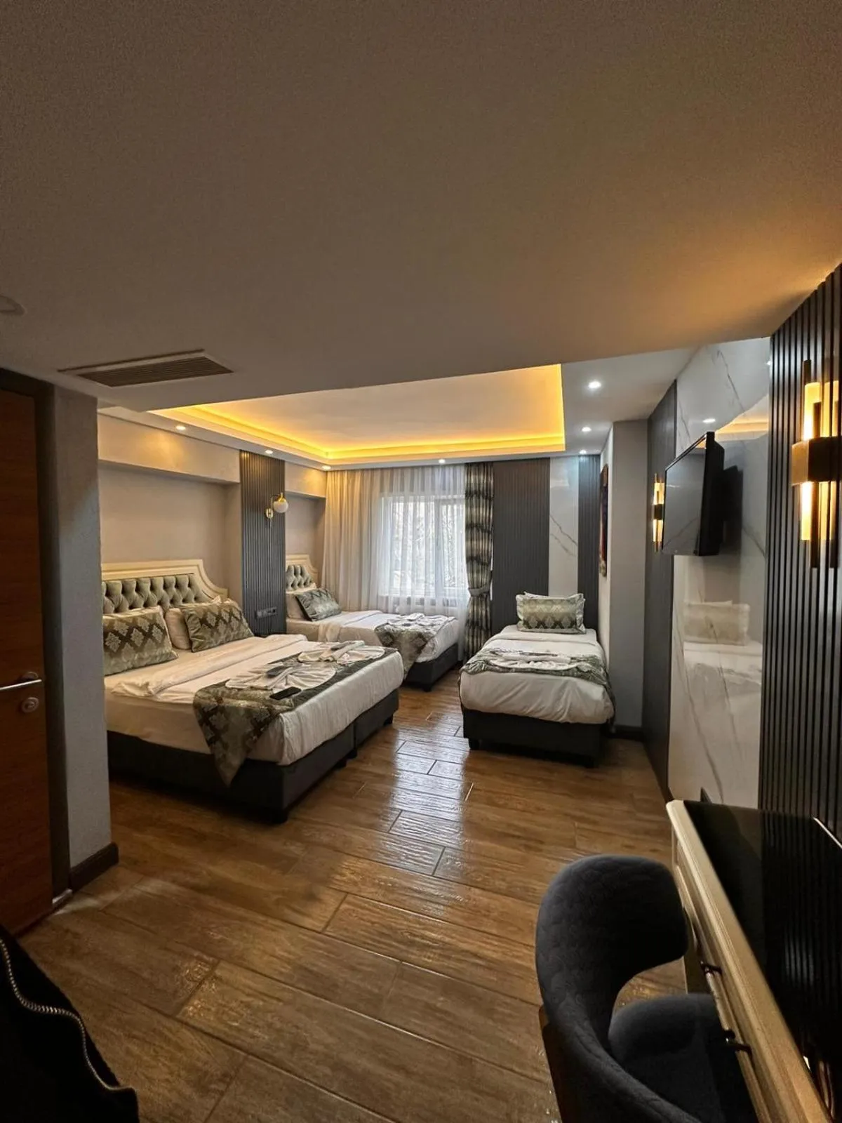 Bed in Sirkeci Ersu Hotel & SPA