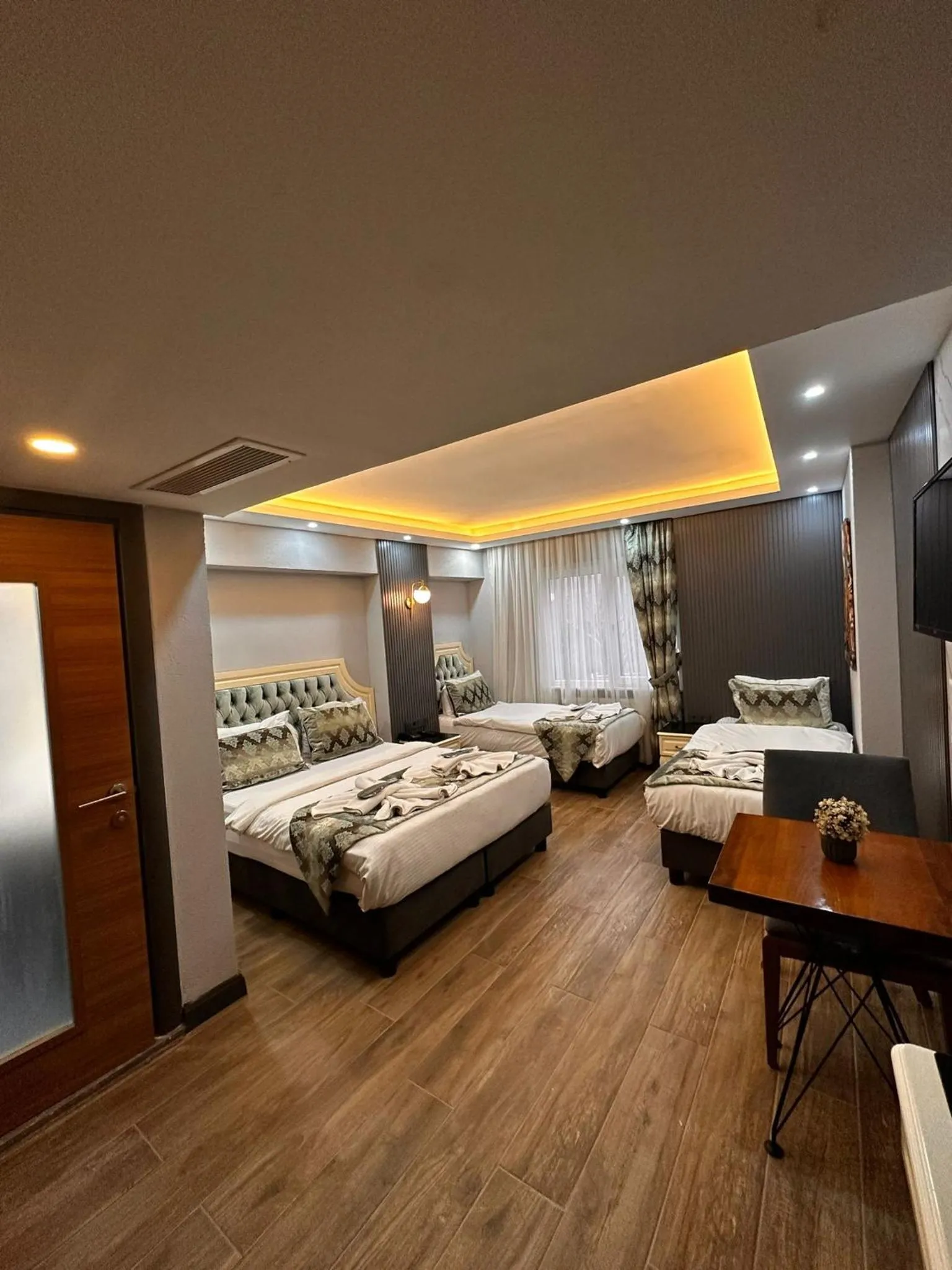 Bed in Sirkeci Ersu Hotel & SPA