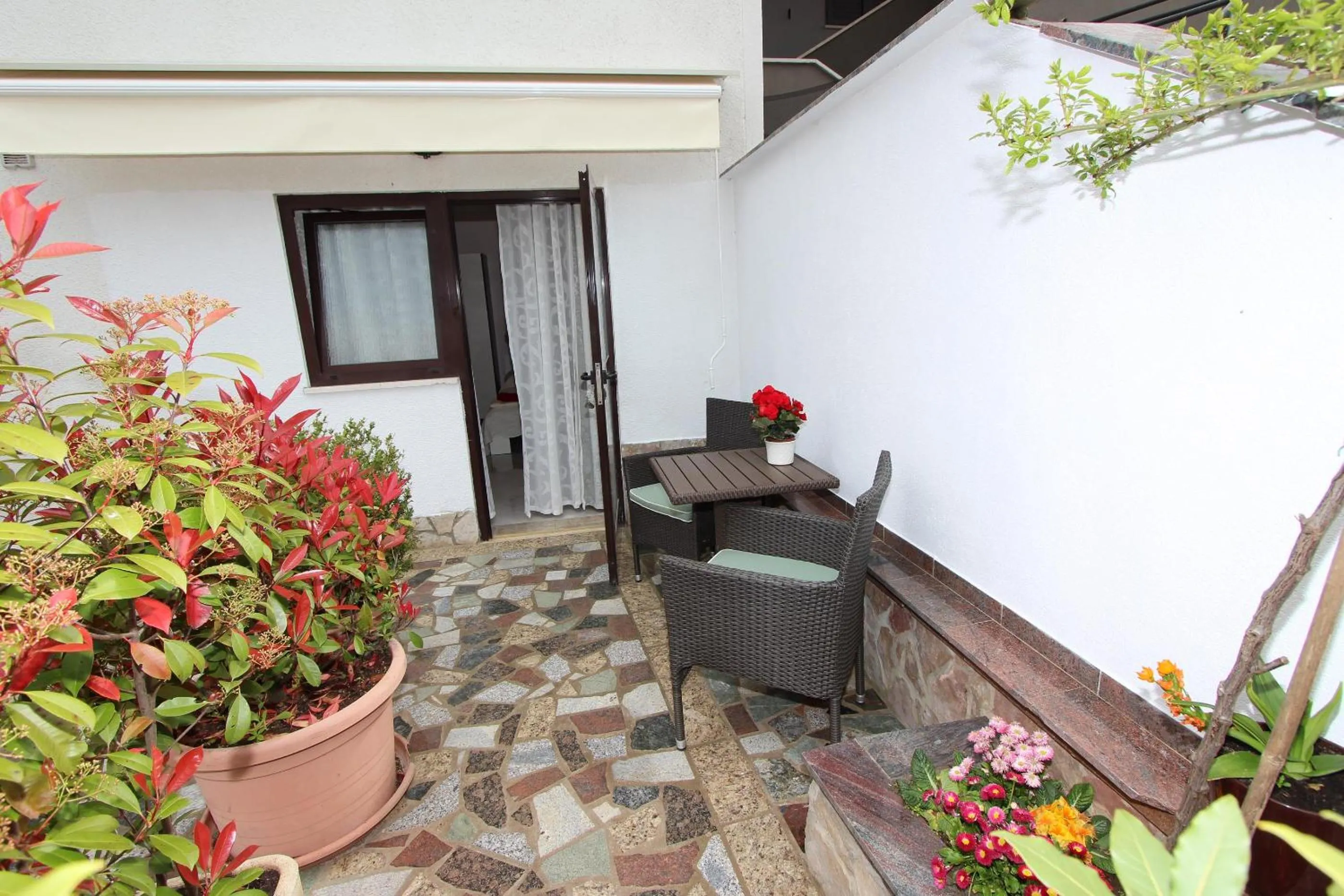 Balcony/Terrace in Apartments Divna