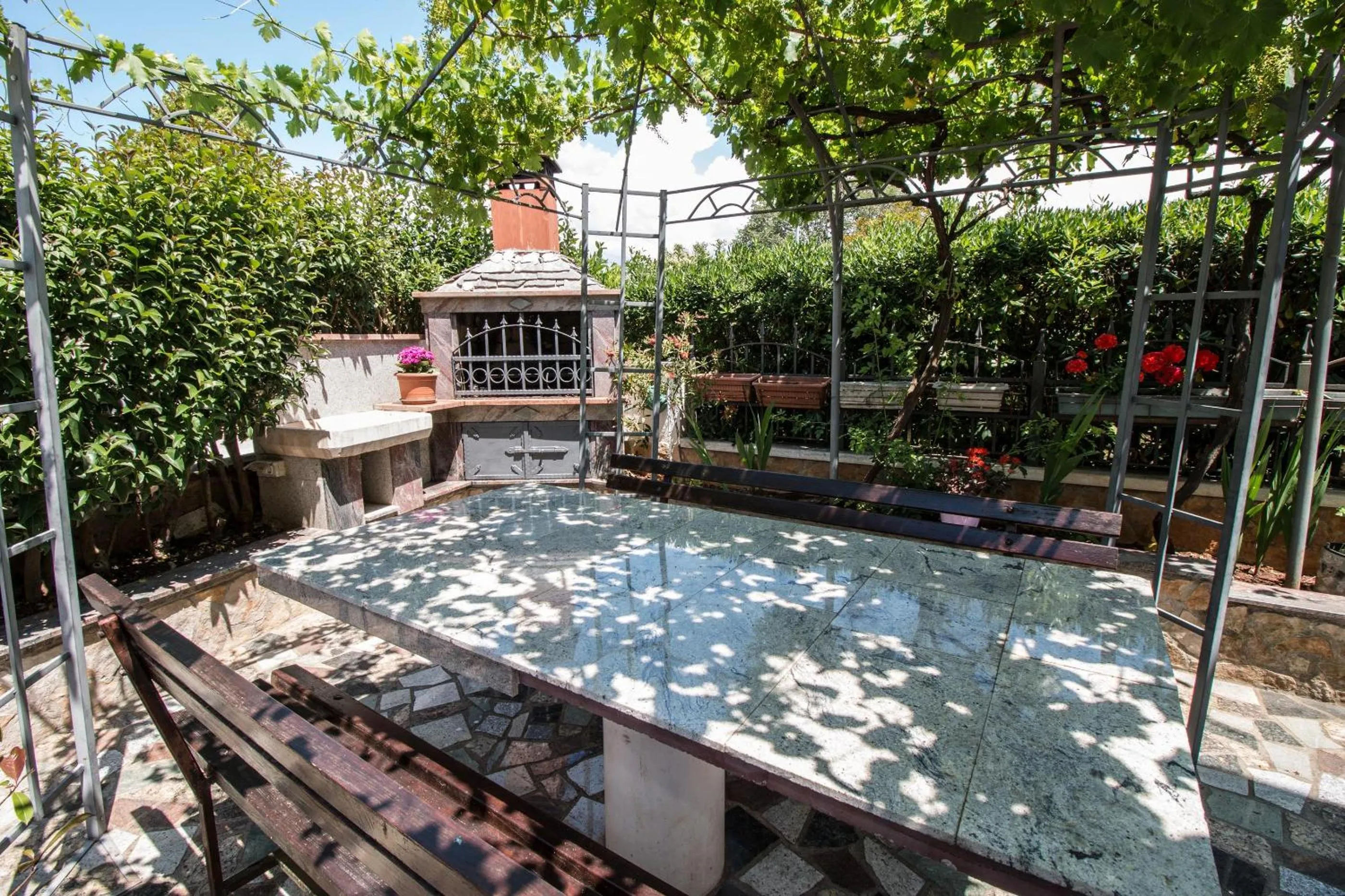 Balcony/Terrace in Apartments Divna