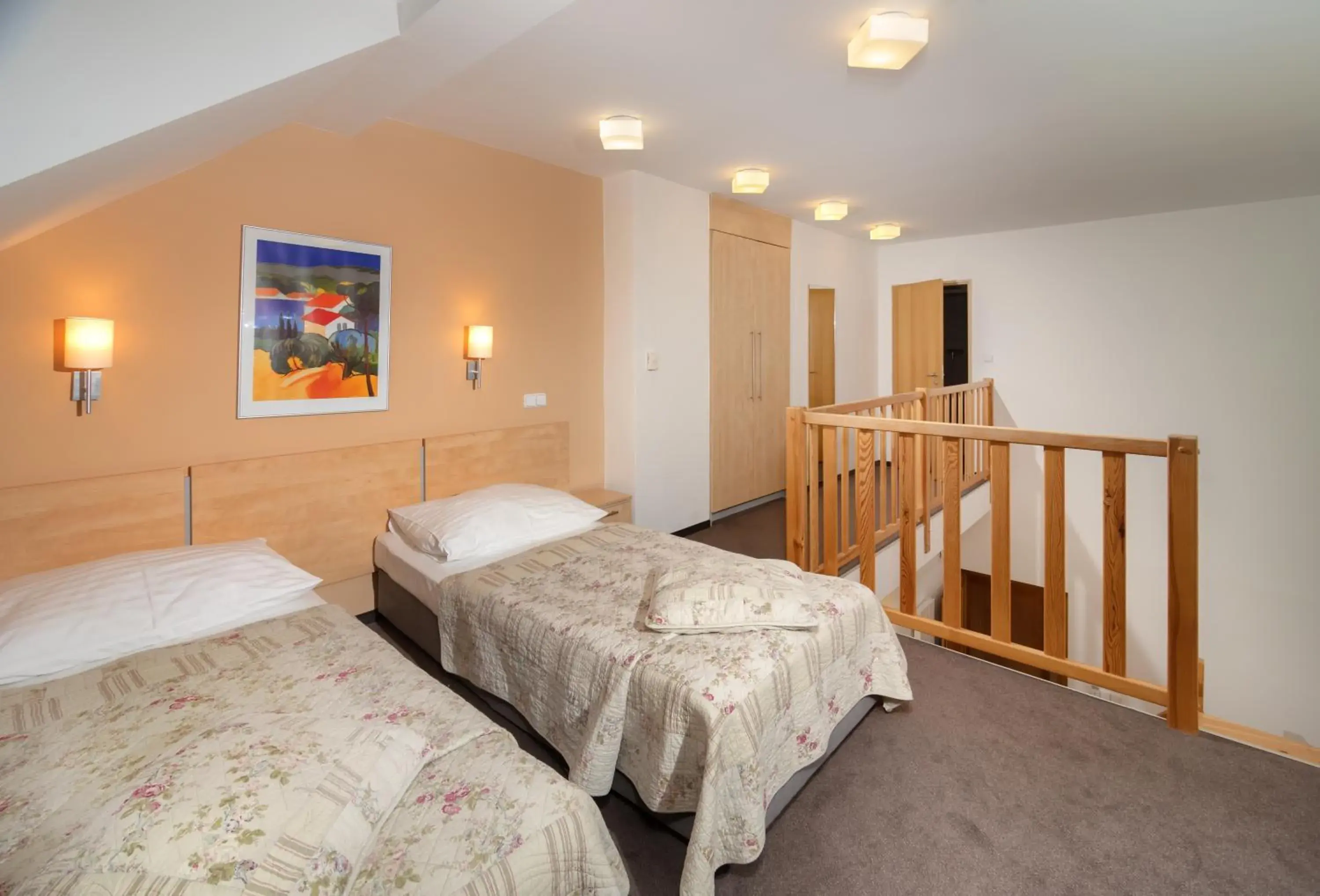 Bedroom, Bed in Hotel Chvalská Tvrz Bedroom, Bed in Hotel Chvalská Tvrz