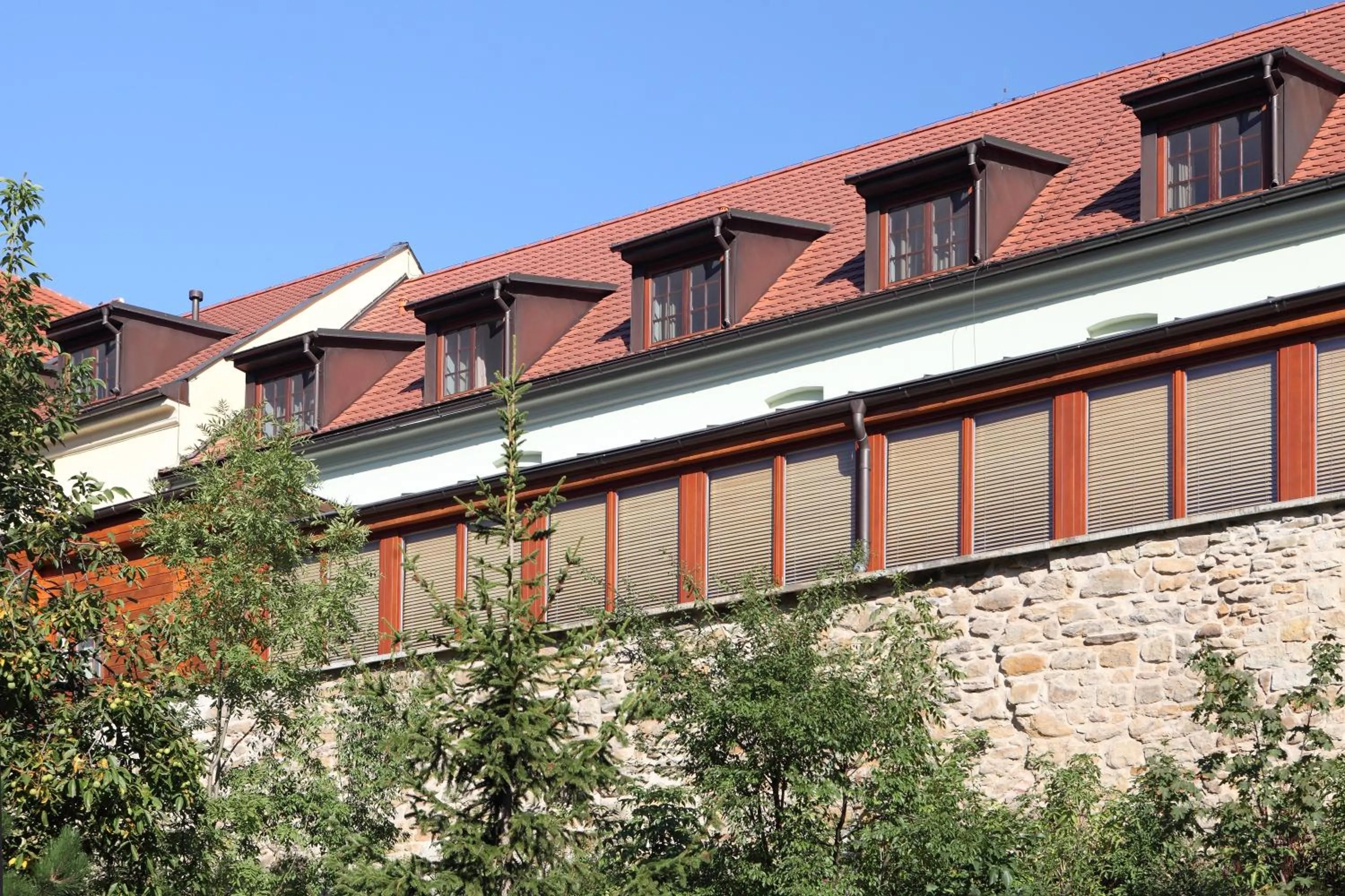 Property building in Hotel Chvalská Tvrz