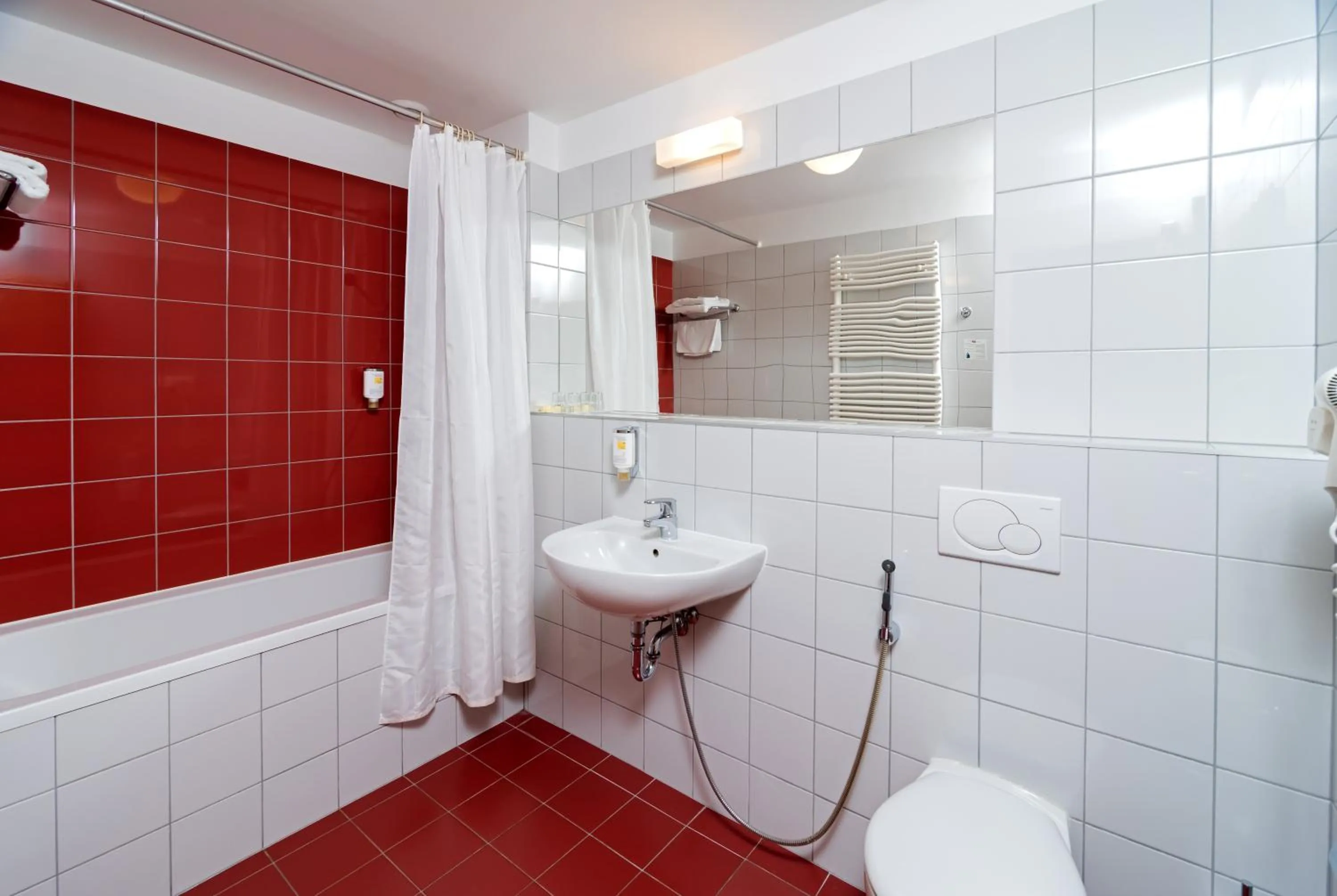 Bathroom in Hotel Chvalská Tvrz