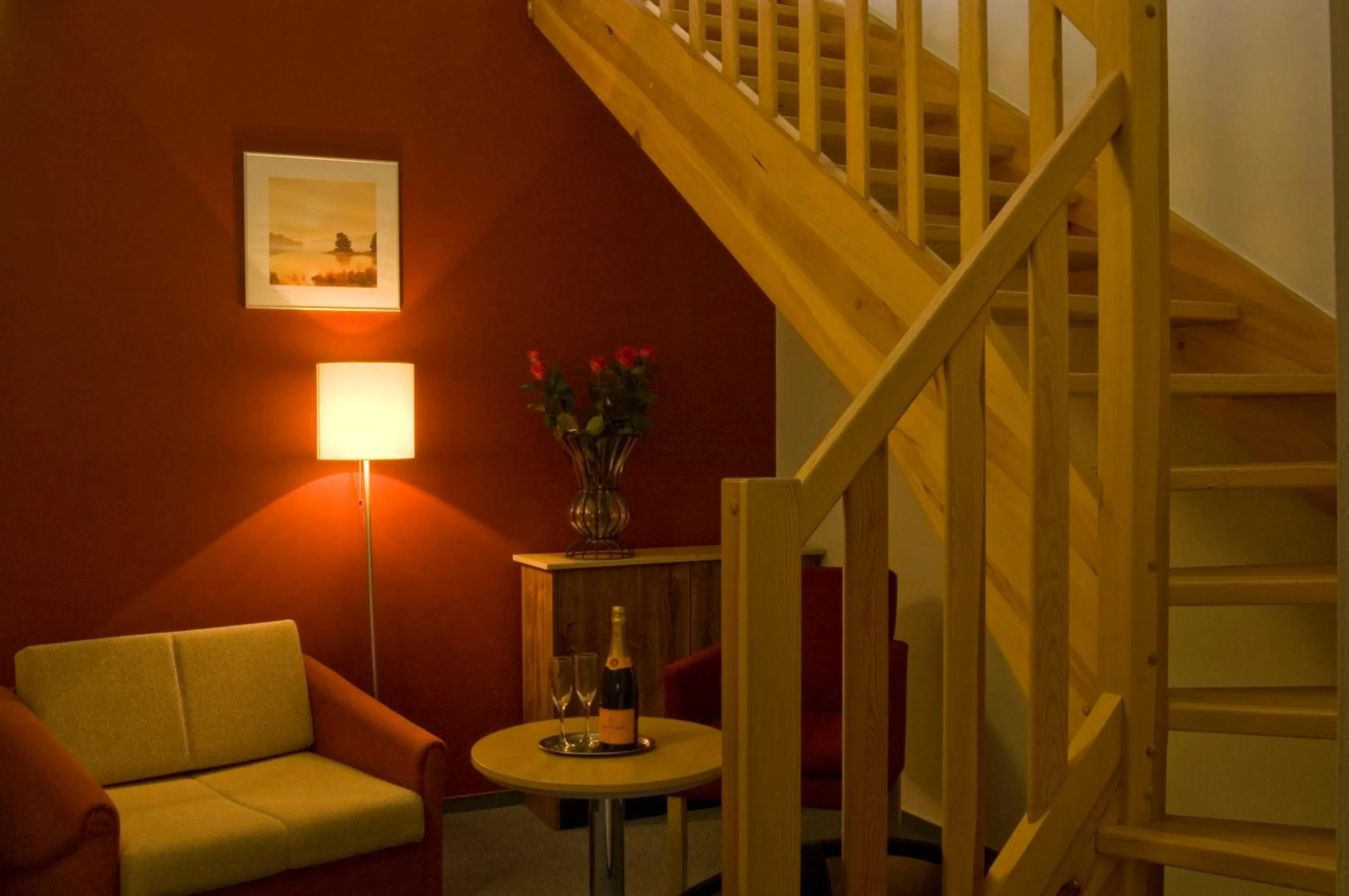 Decorative detail in Hotel Chvalská Tvrz