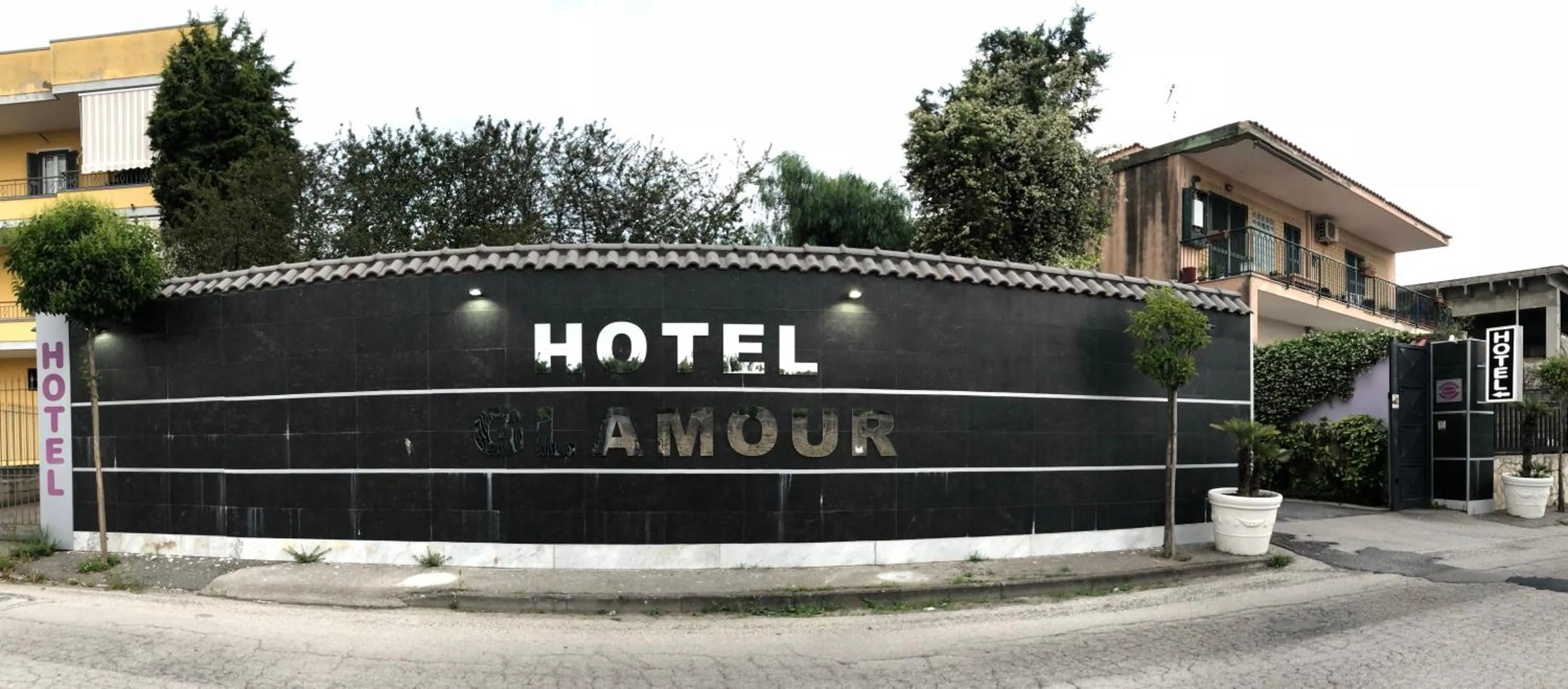 Facade/entrance in Hotel Glamour