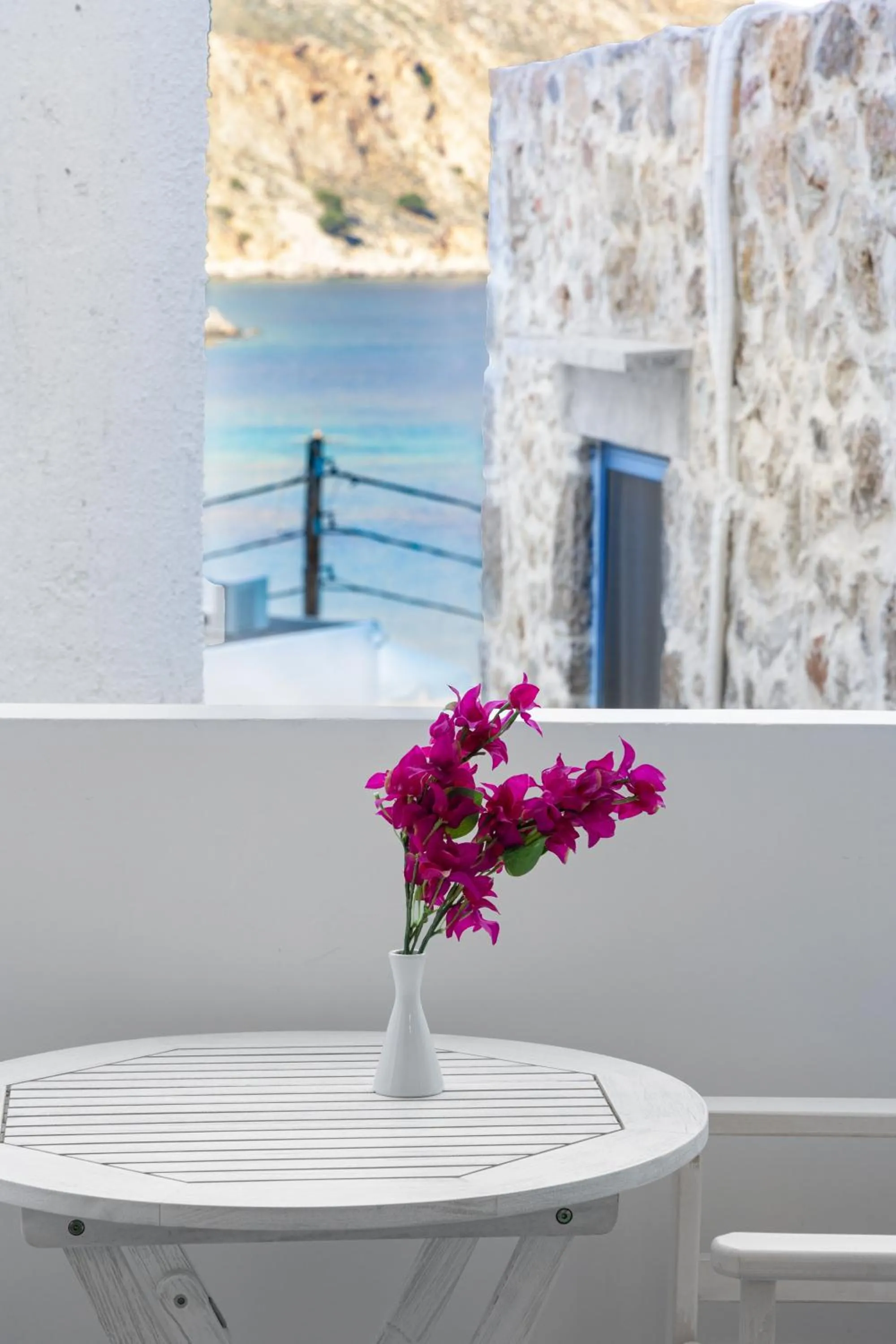 Balcony/Terrace in Molos Apartments