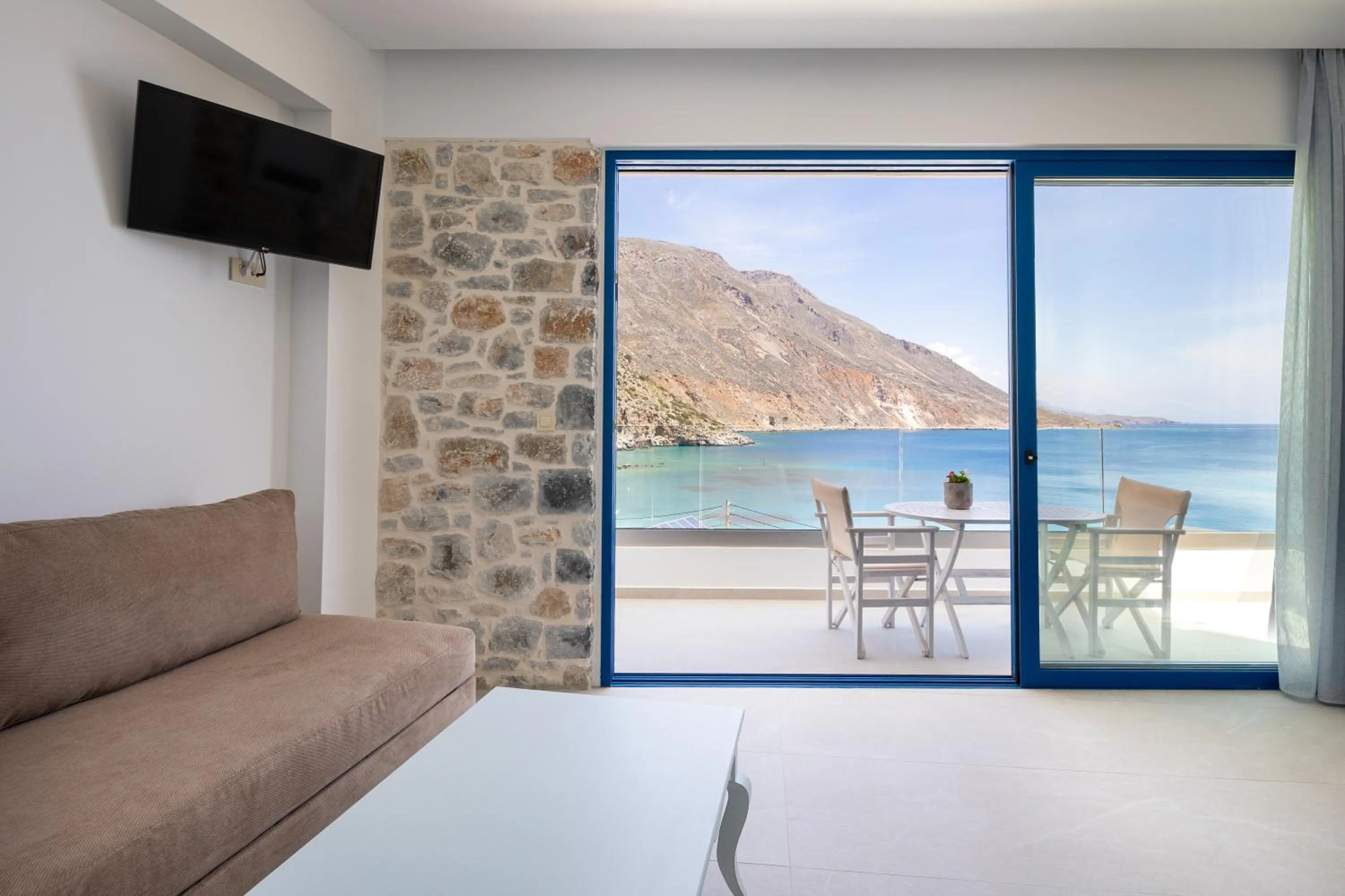 Natural landscape in Molos Apartments