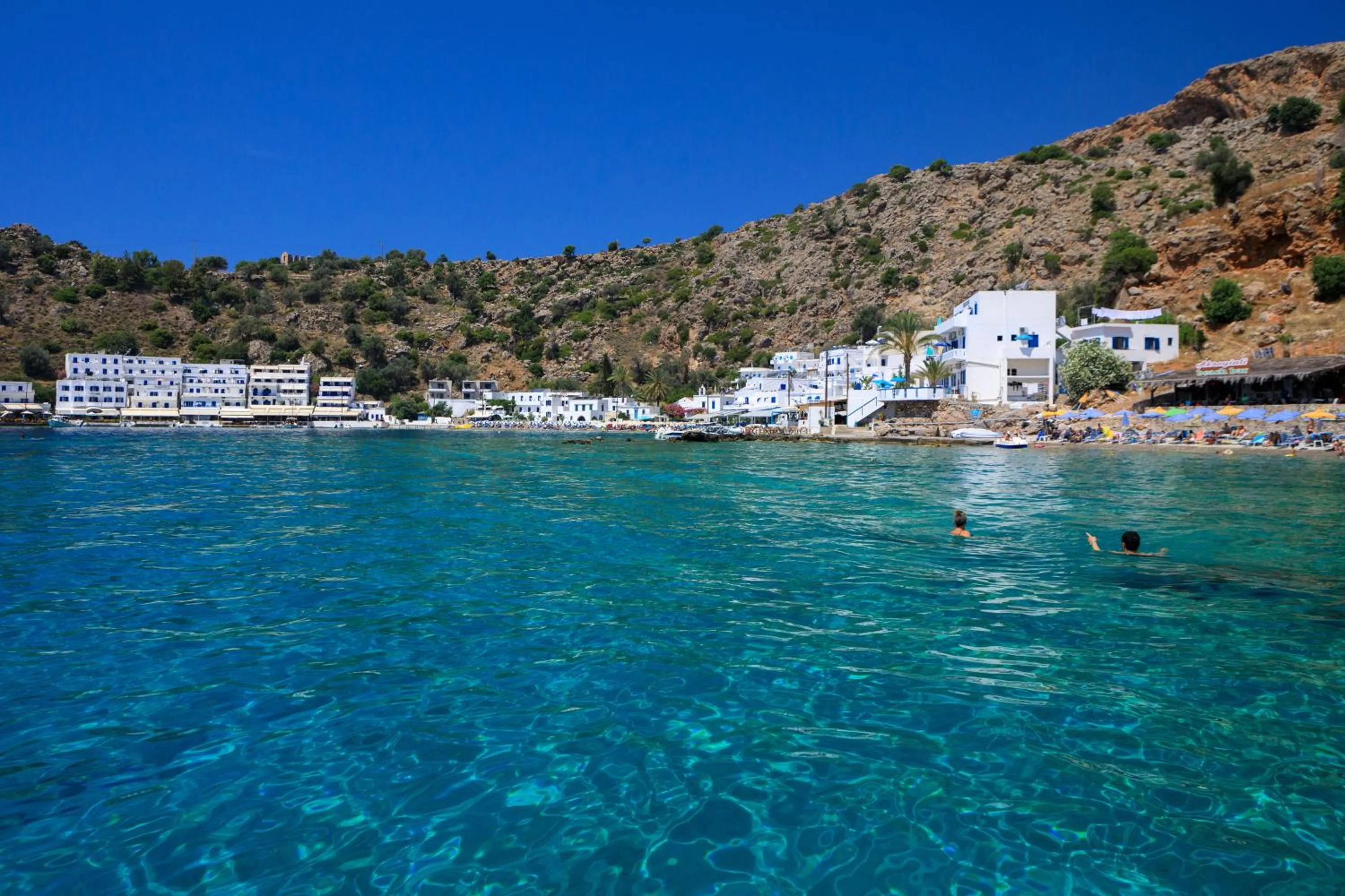 Natural landscape in Molos Apartments
