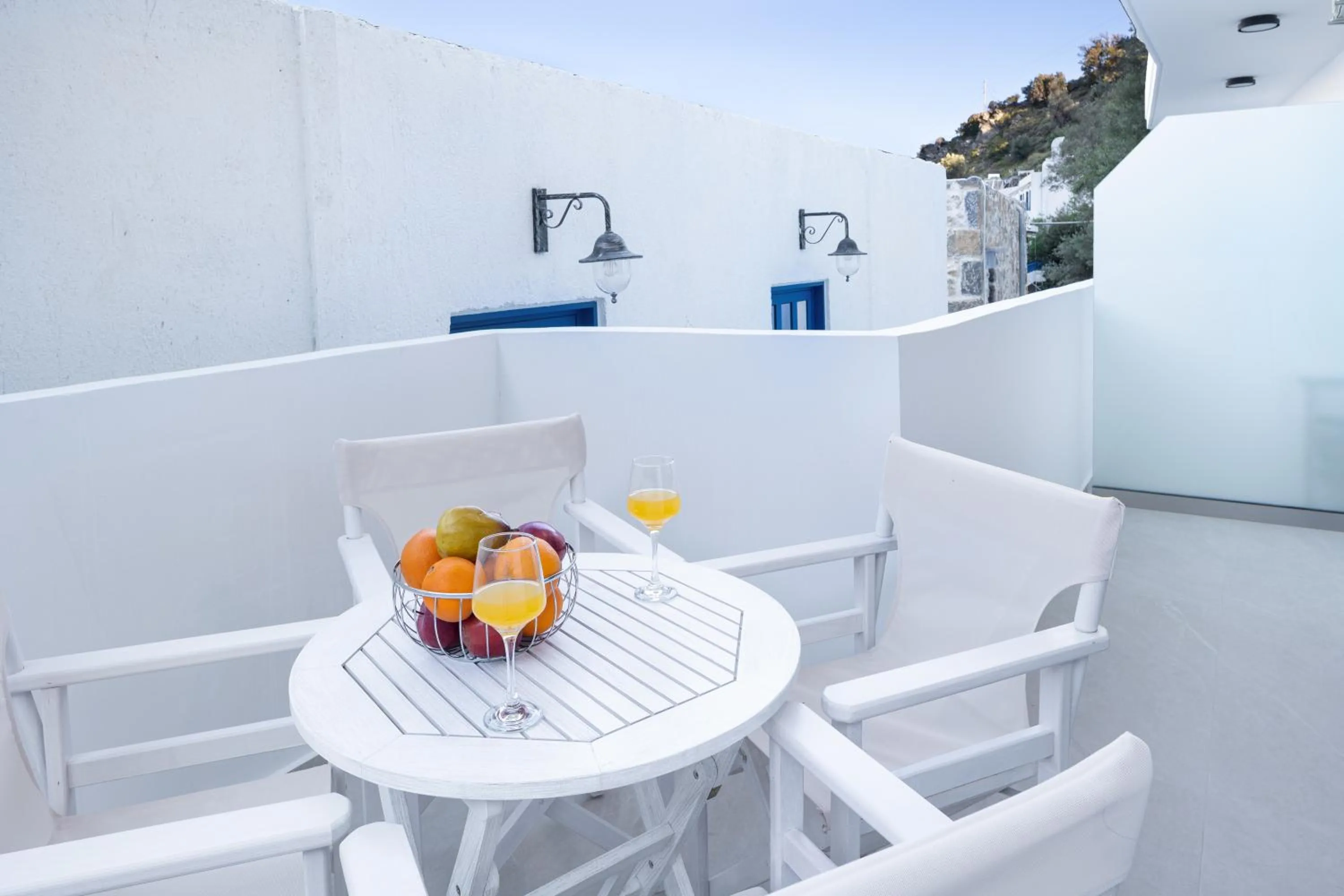 Balcony/Terrace in Molos Apartments