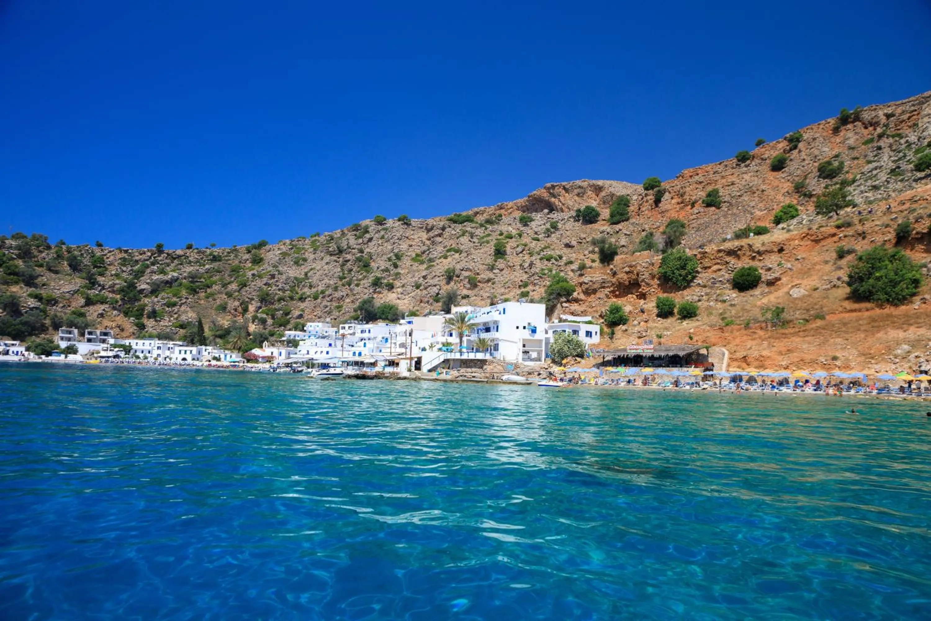 Beach in Molos Apartments