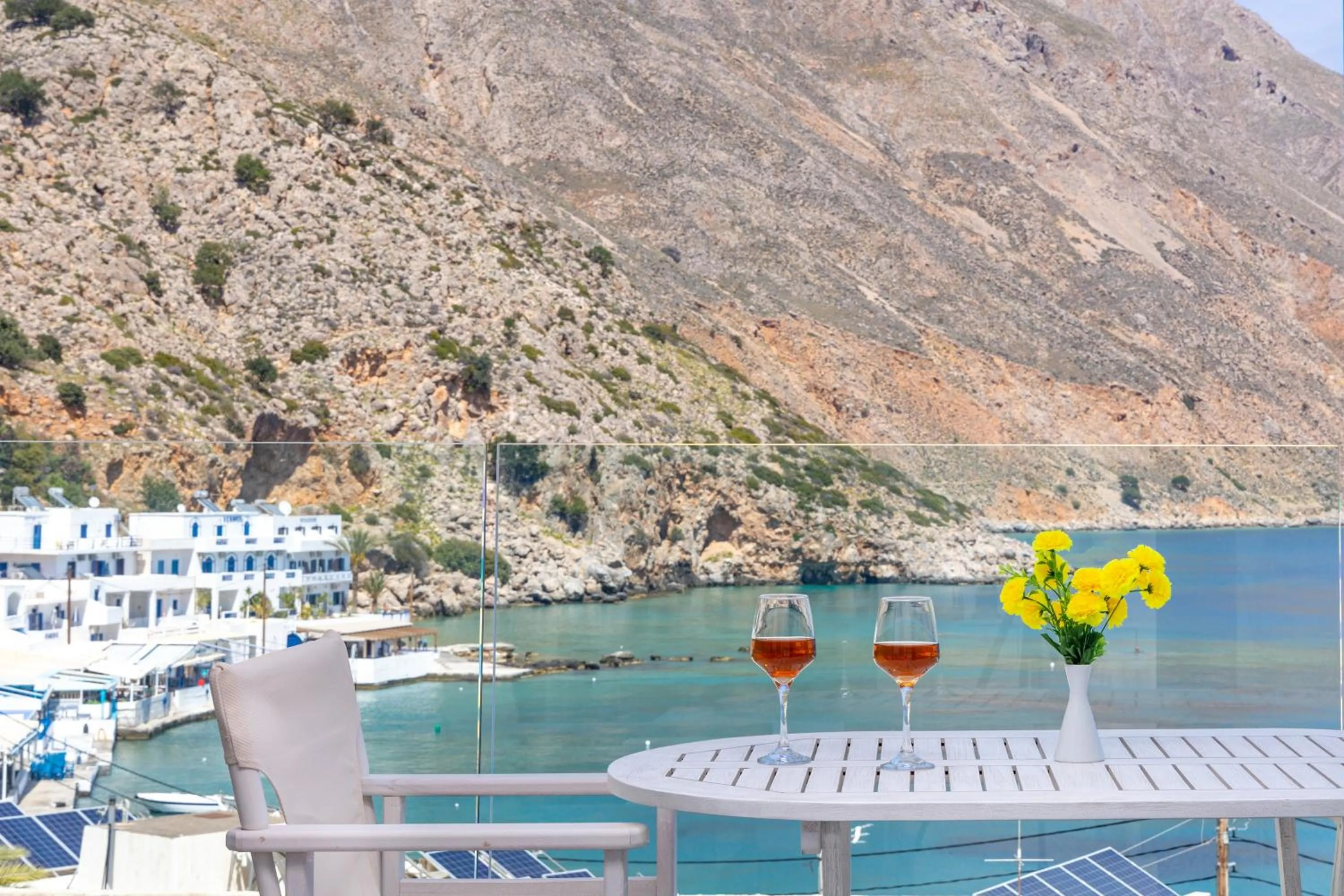 Natural landscape in Molos Apartments