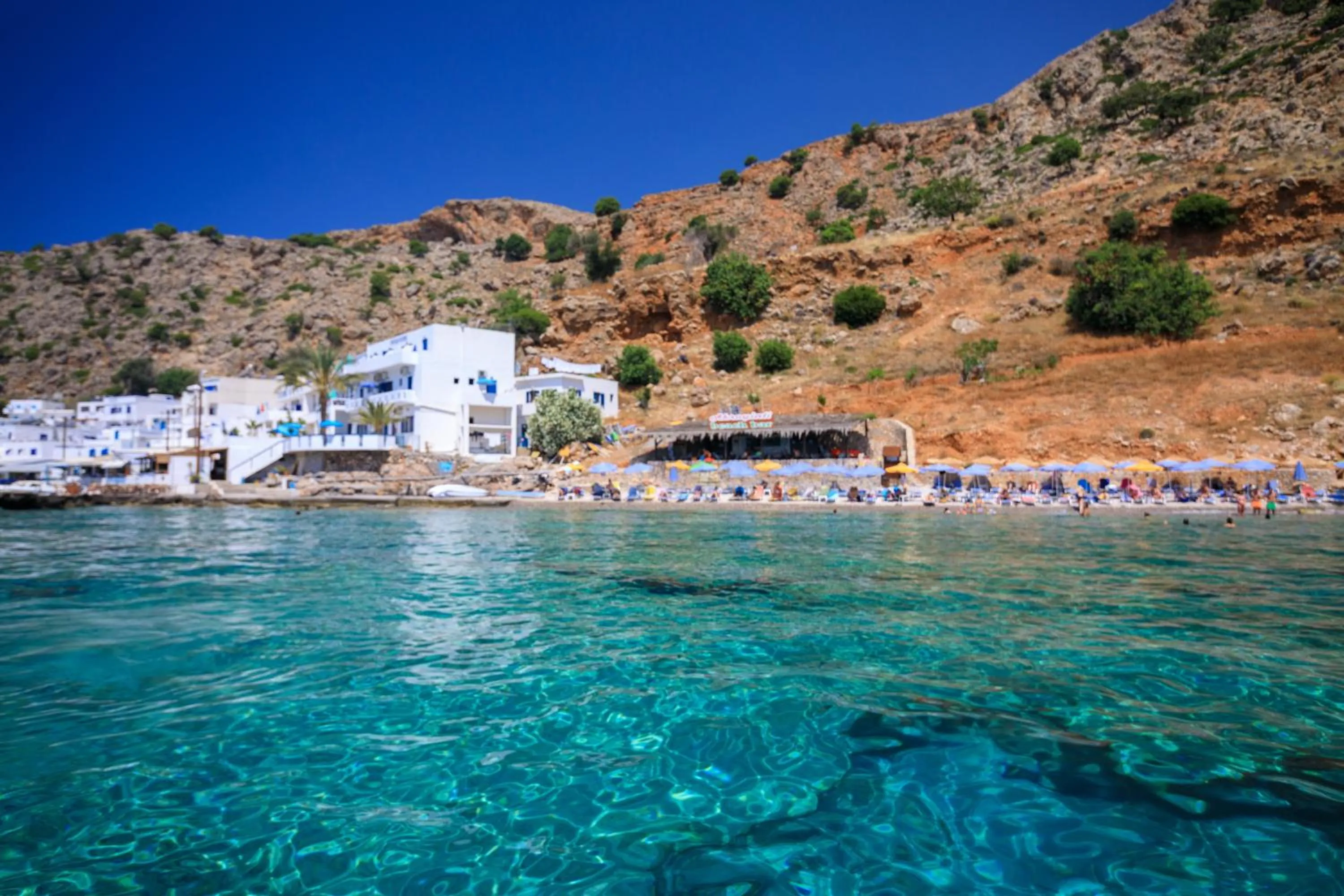 Beach in Molos Apartments