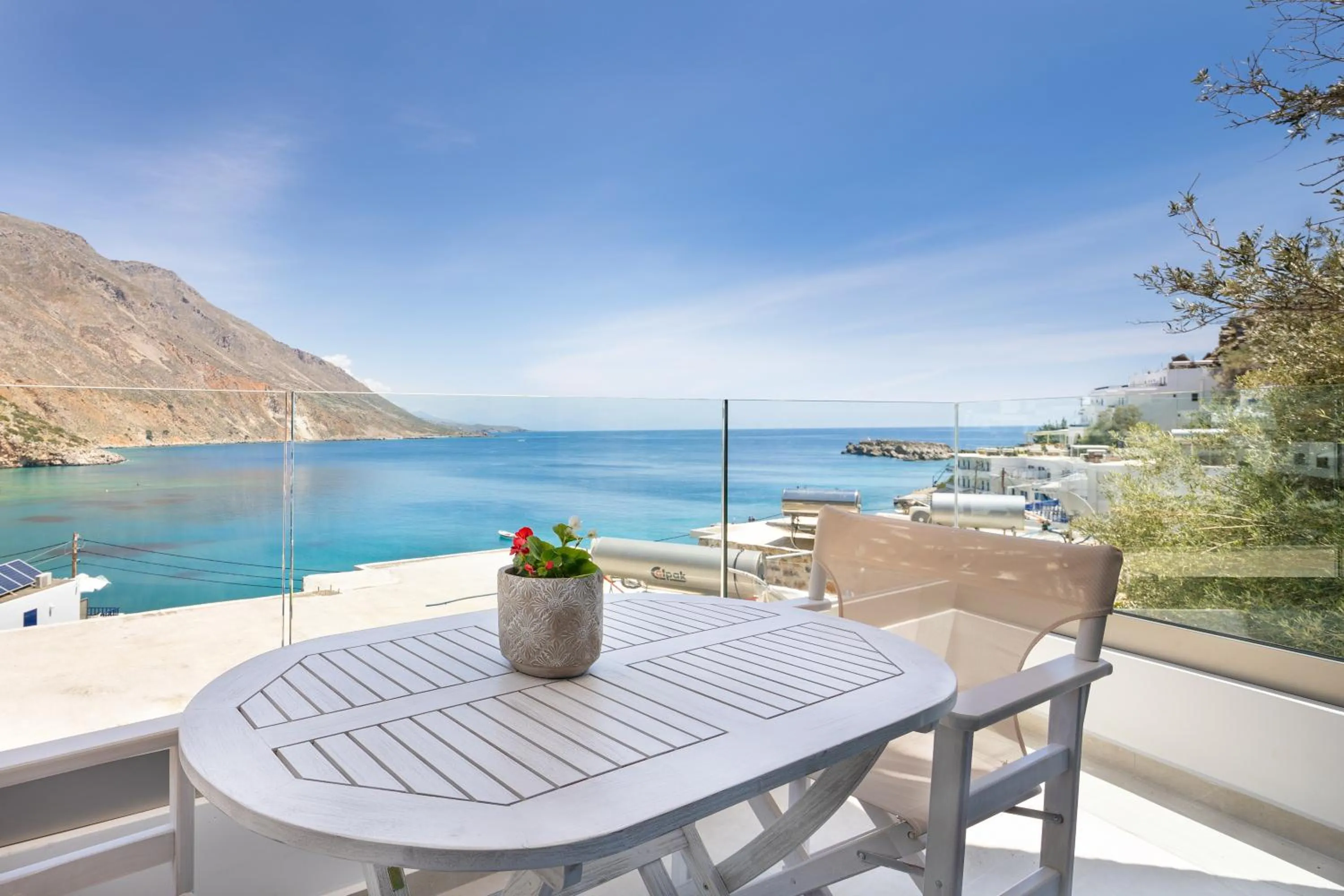 Natural landscape in Molos Apartments