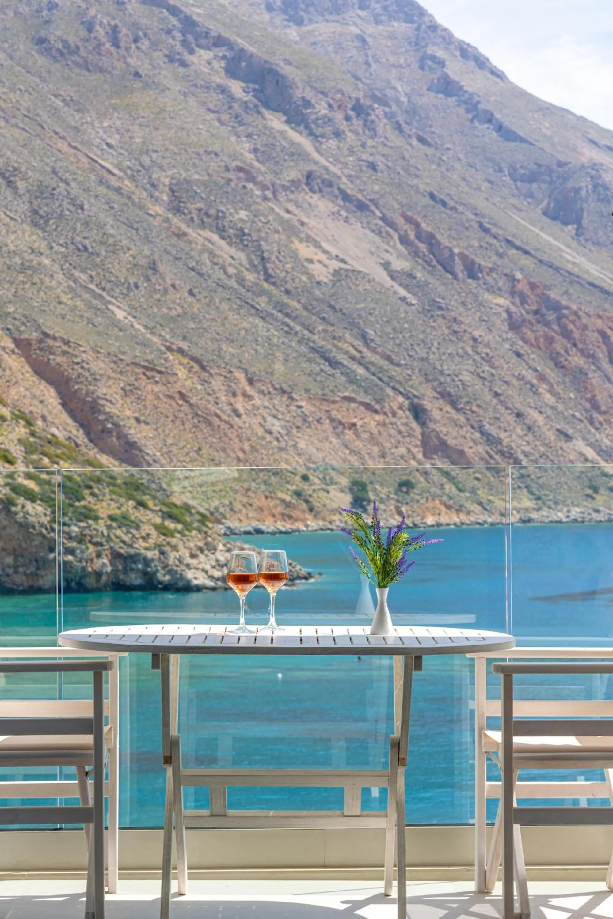 Natural landscape in Molos Apartments